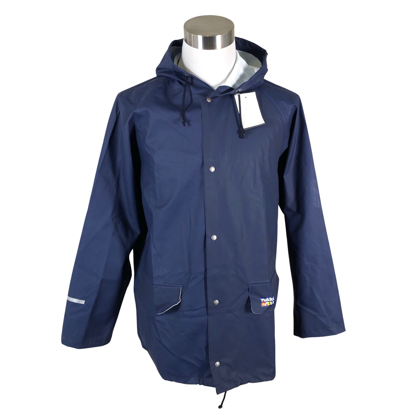 Unisex Rukka - Rain jacket, size M - Blue (1)