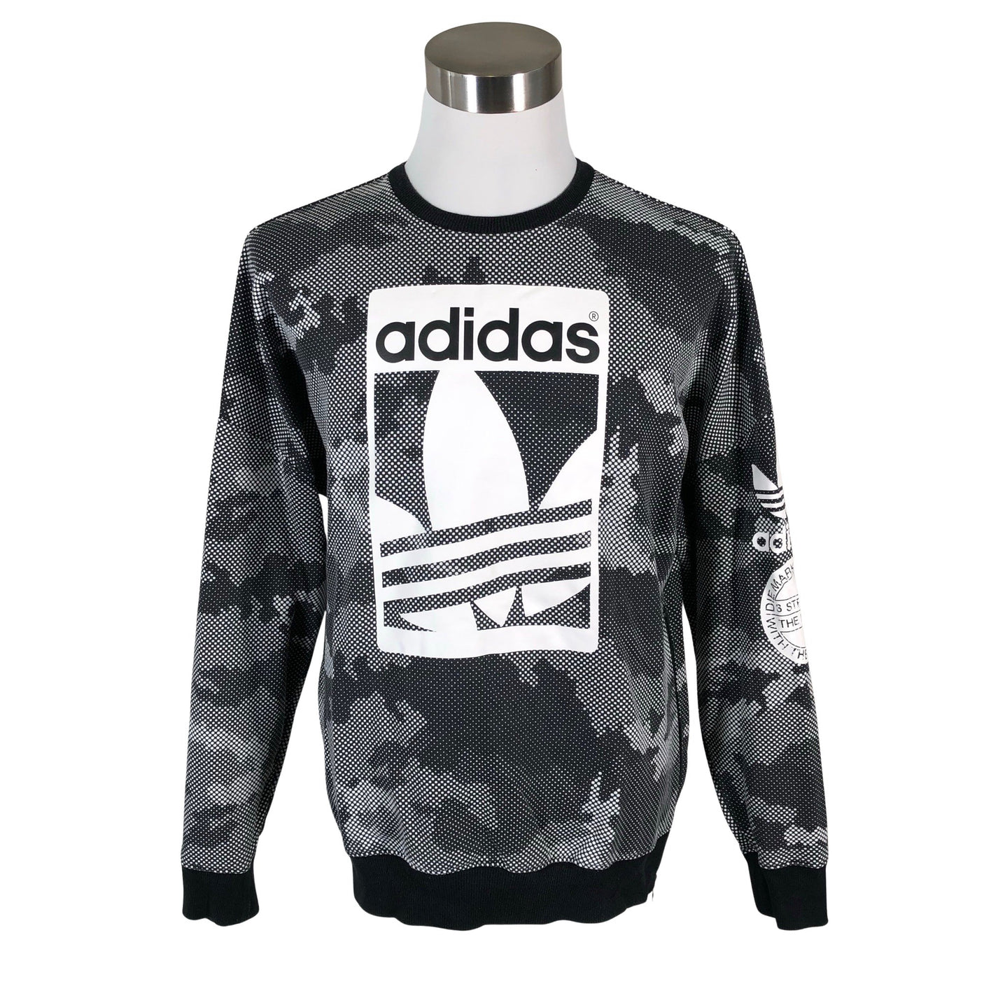 Unisex Adidas - Sweatshirt, size L - Black (1)