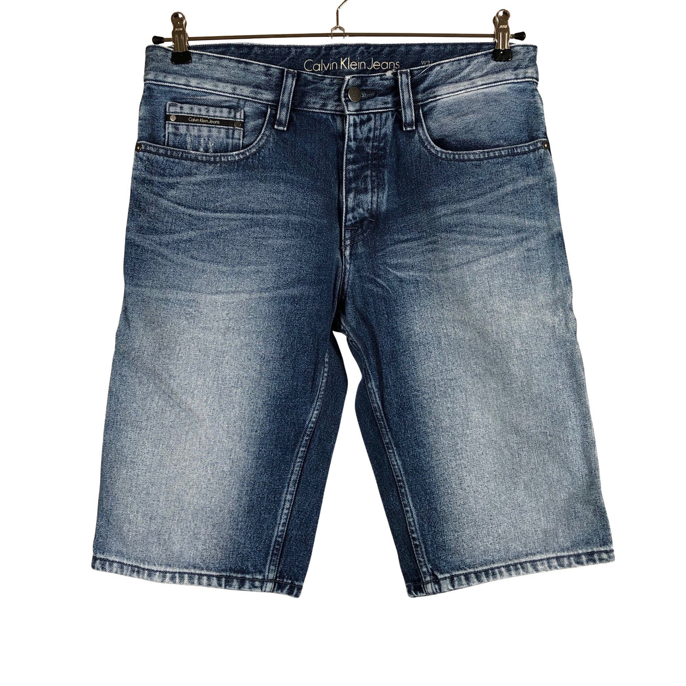 Unisex Calvin Klein Jeans - Denim shorts, size W31 - Blue (1)