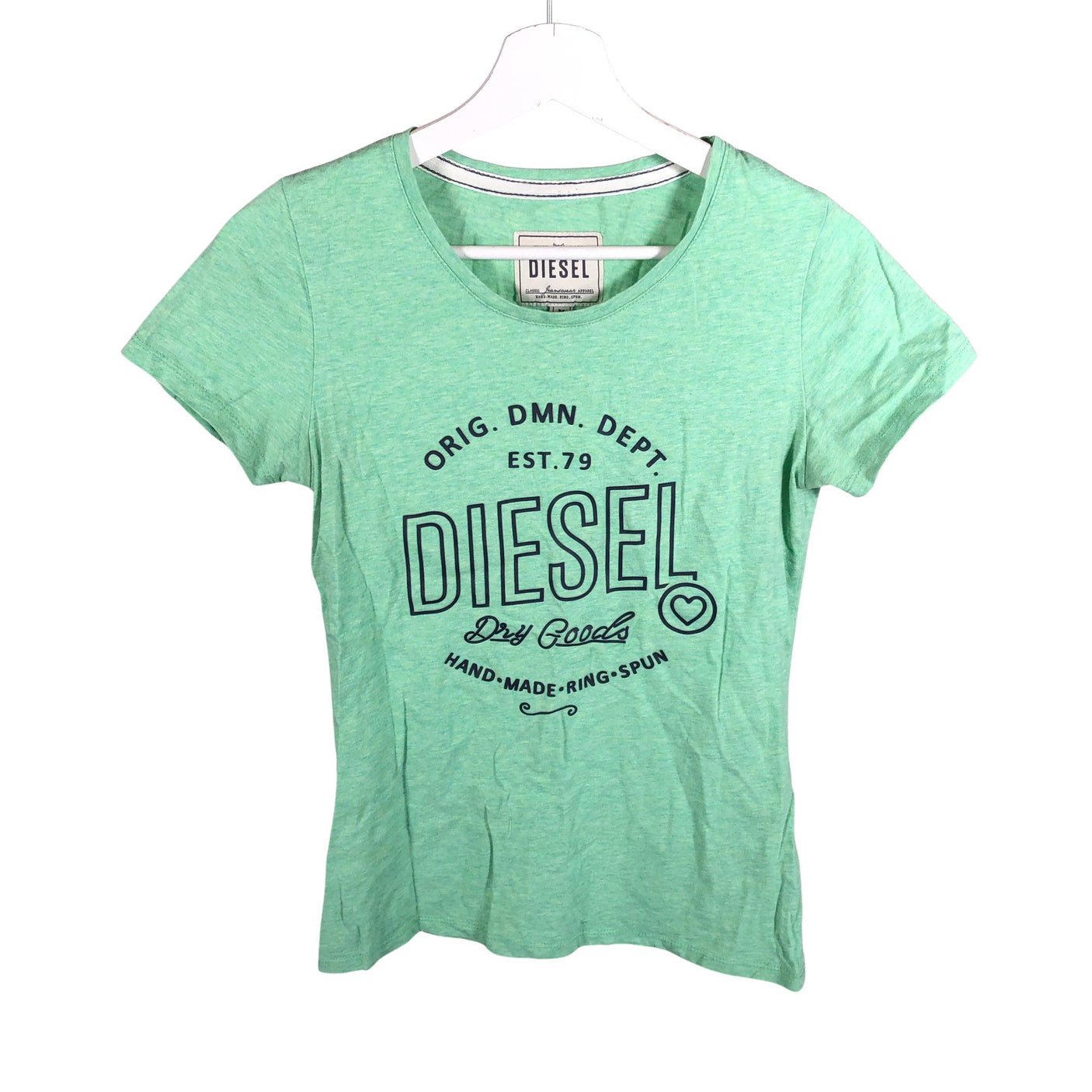 Unisex Diesel - T-shirt, size 38 - Green (1)