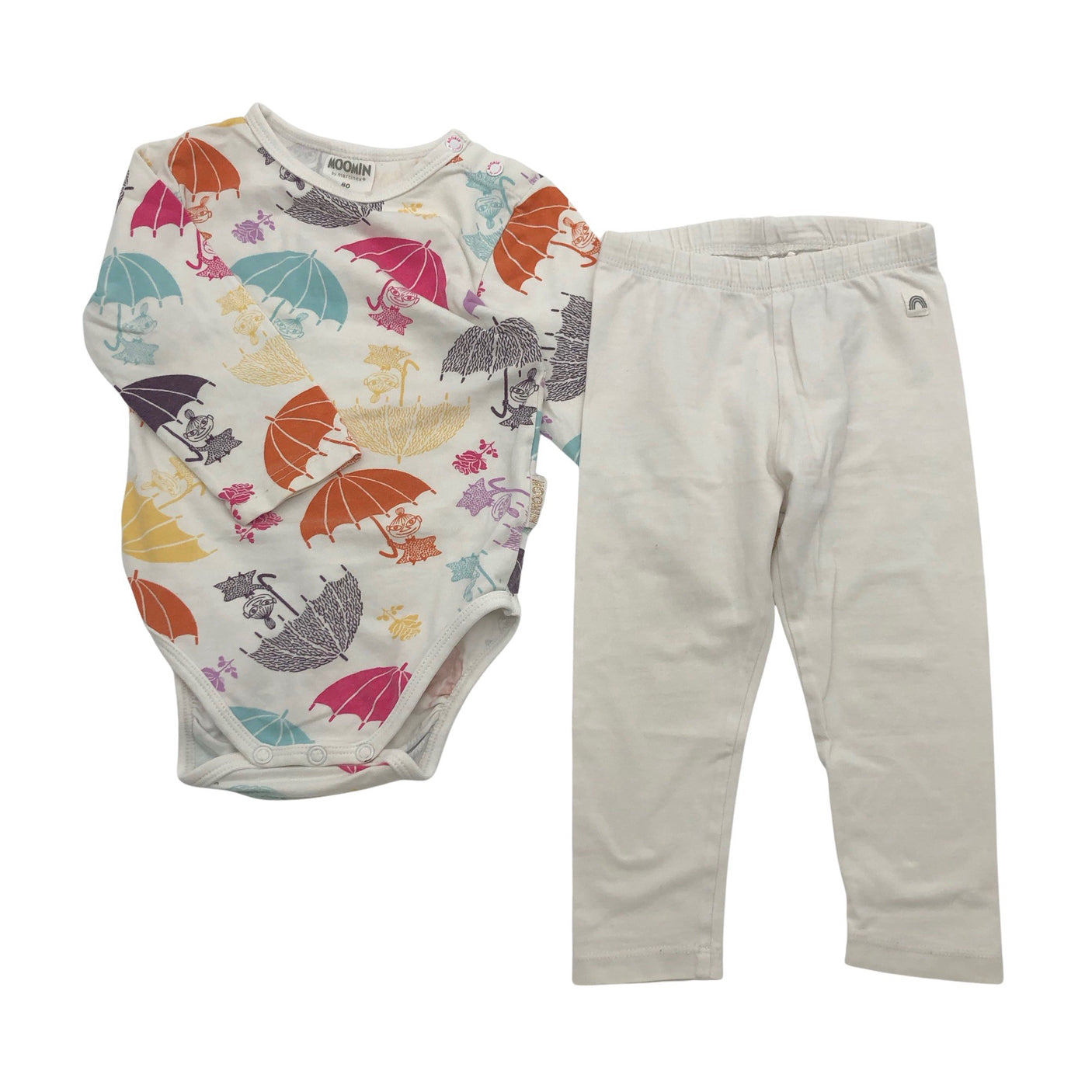 Unisex Martinex - Body, size 74 - 80 - White (1)