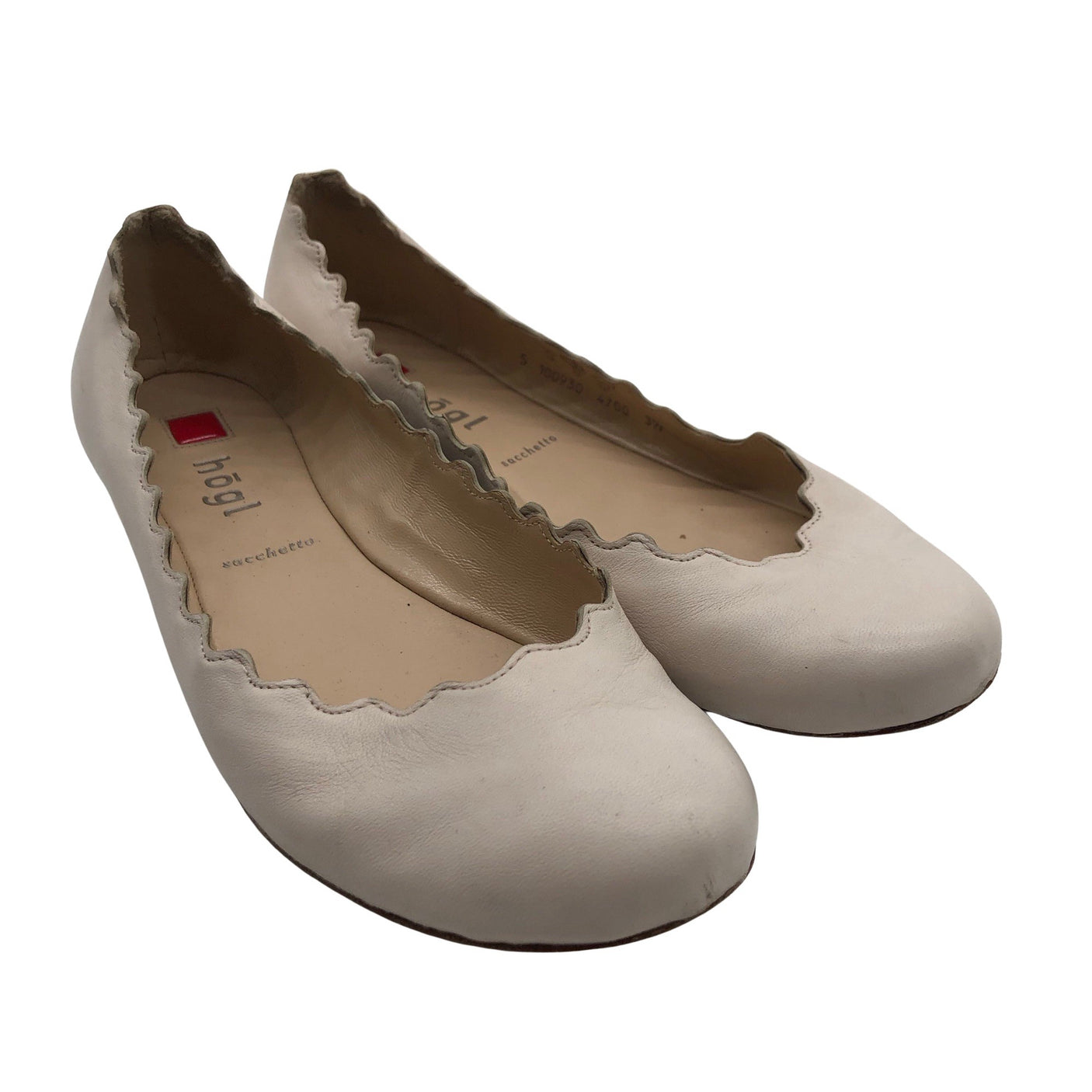 Unisex Högl - Ballerinas, size 36 - White (2)
