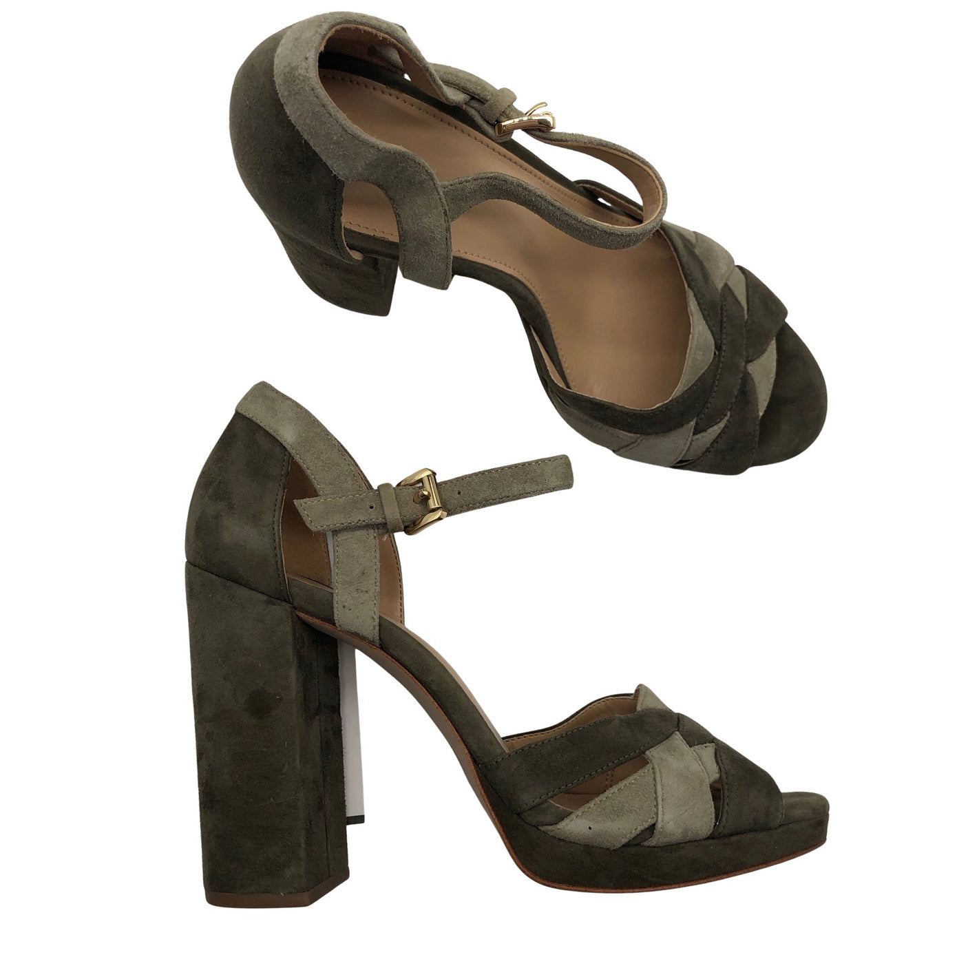 Unisex Michael Kors - Heeled sandals, size 39 - Green (1)
