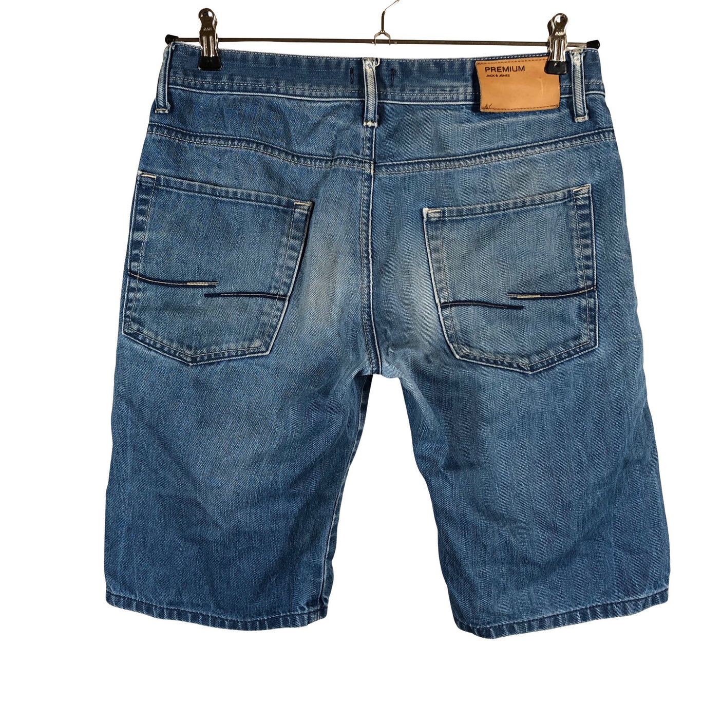 Unisex Jack & Jones - Denim shorts, size S - Blue (2)