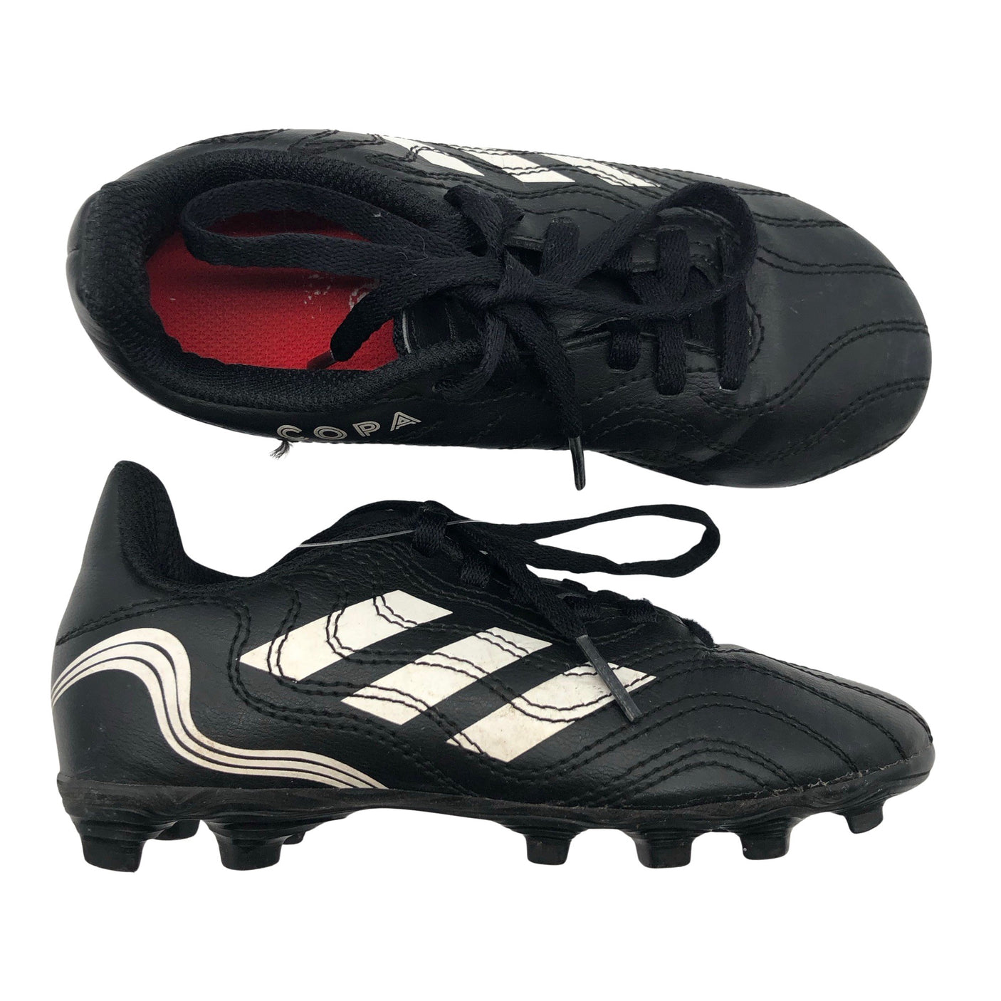 Unisex Adidas - Football boots, size 29 - Black (1)