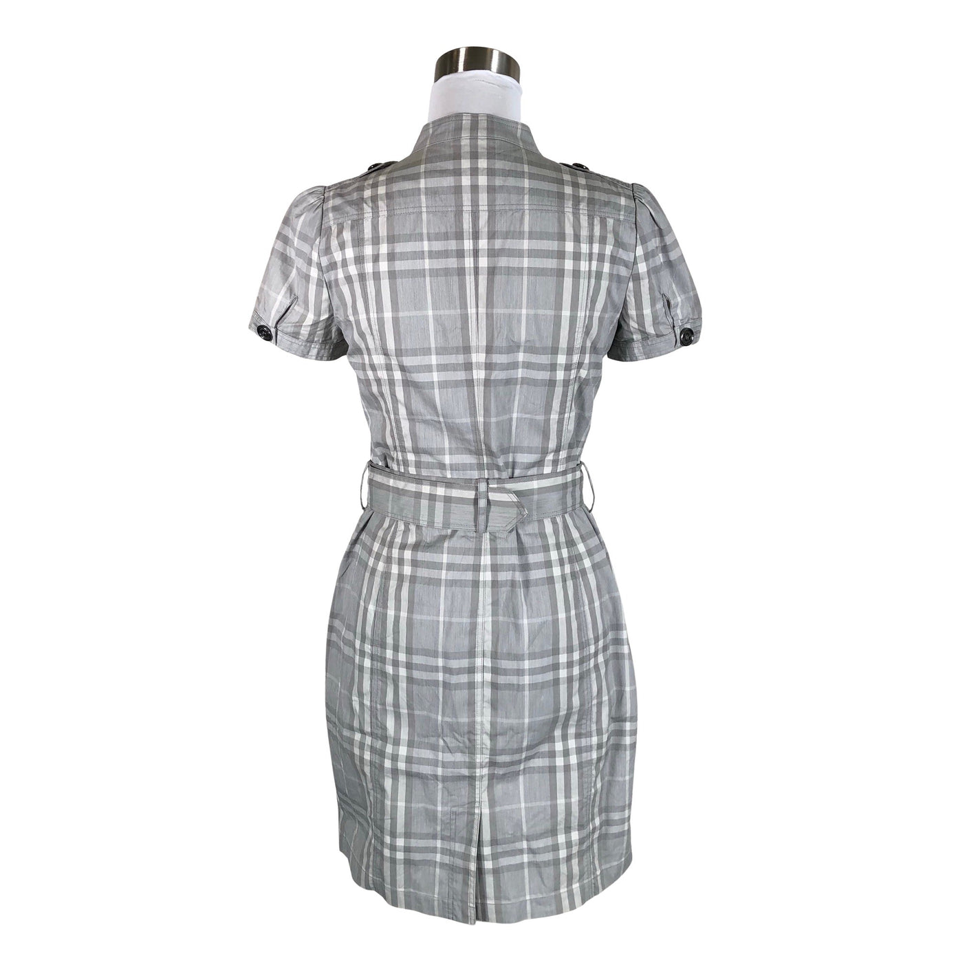 Unisex Burberry Brit - Dress, size 36 - Gray (2)