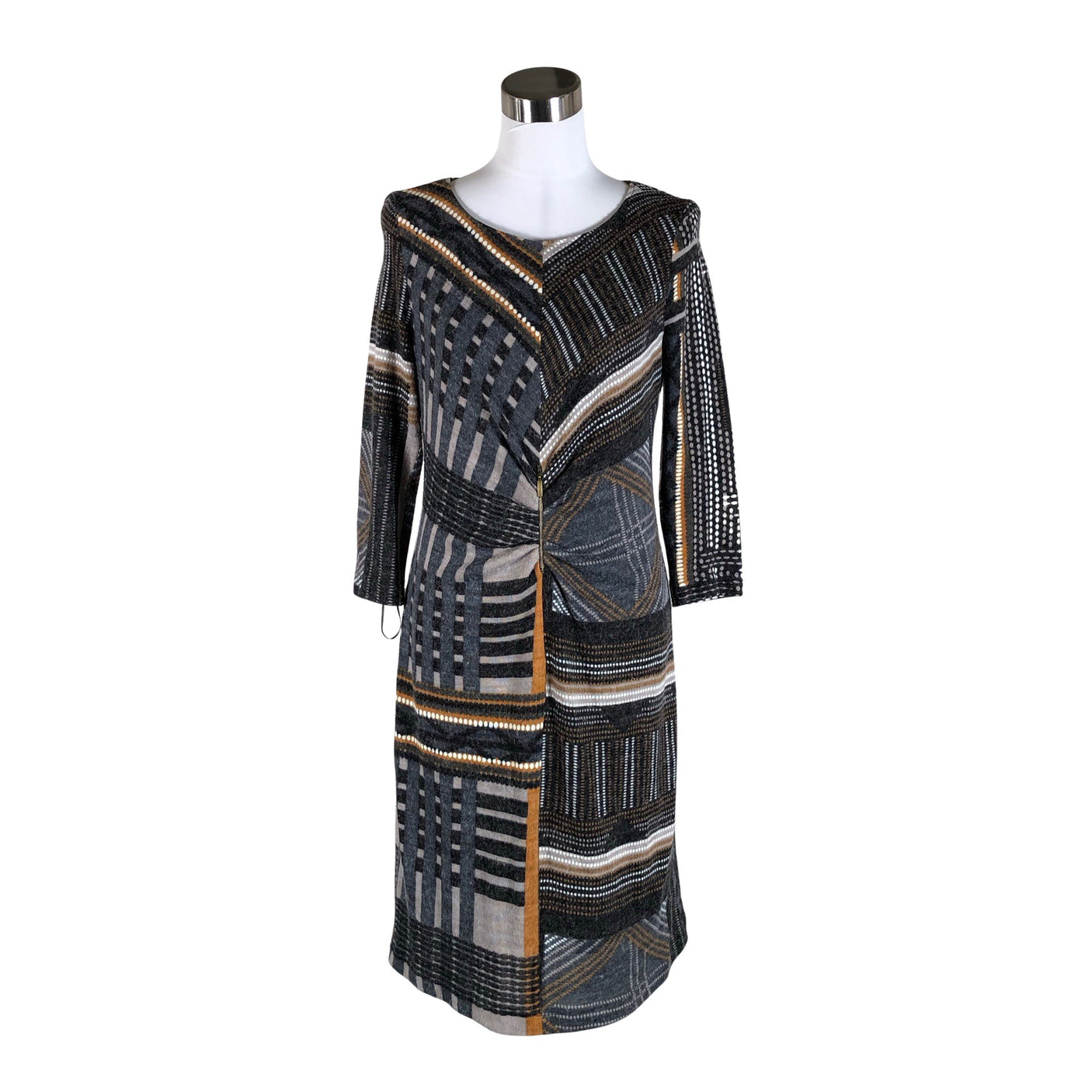 Unisex Apanage - Knit dress, size 38 - Gray (1)