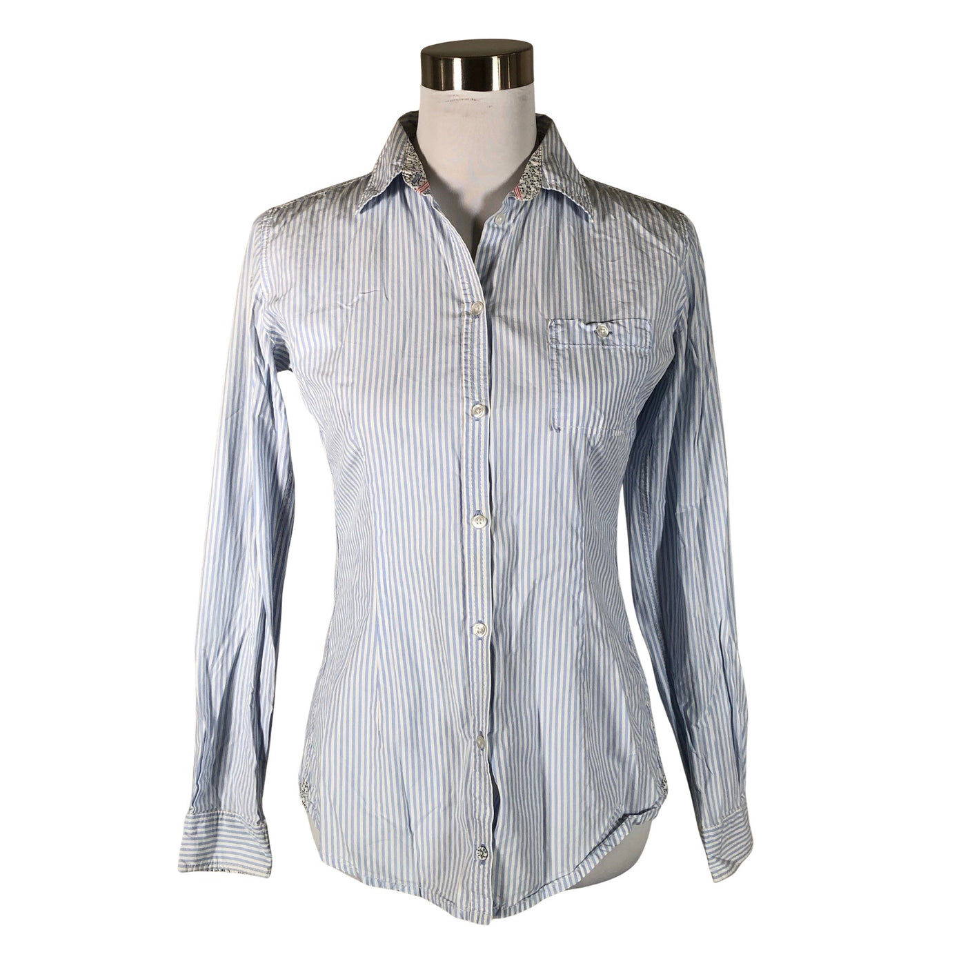 Unisex Marc O'Polo - Collared shirt, size 36 - Light blue (1)