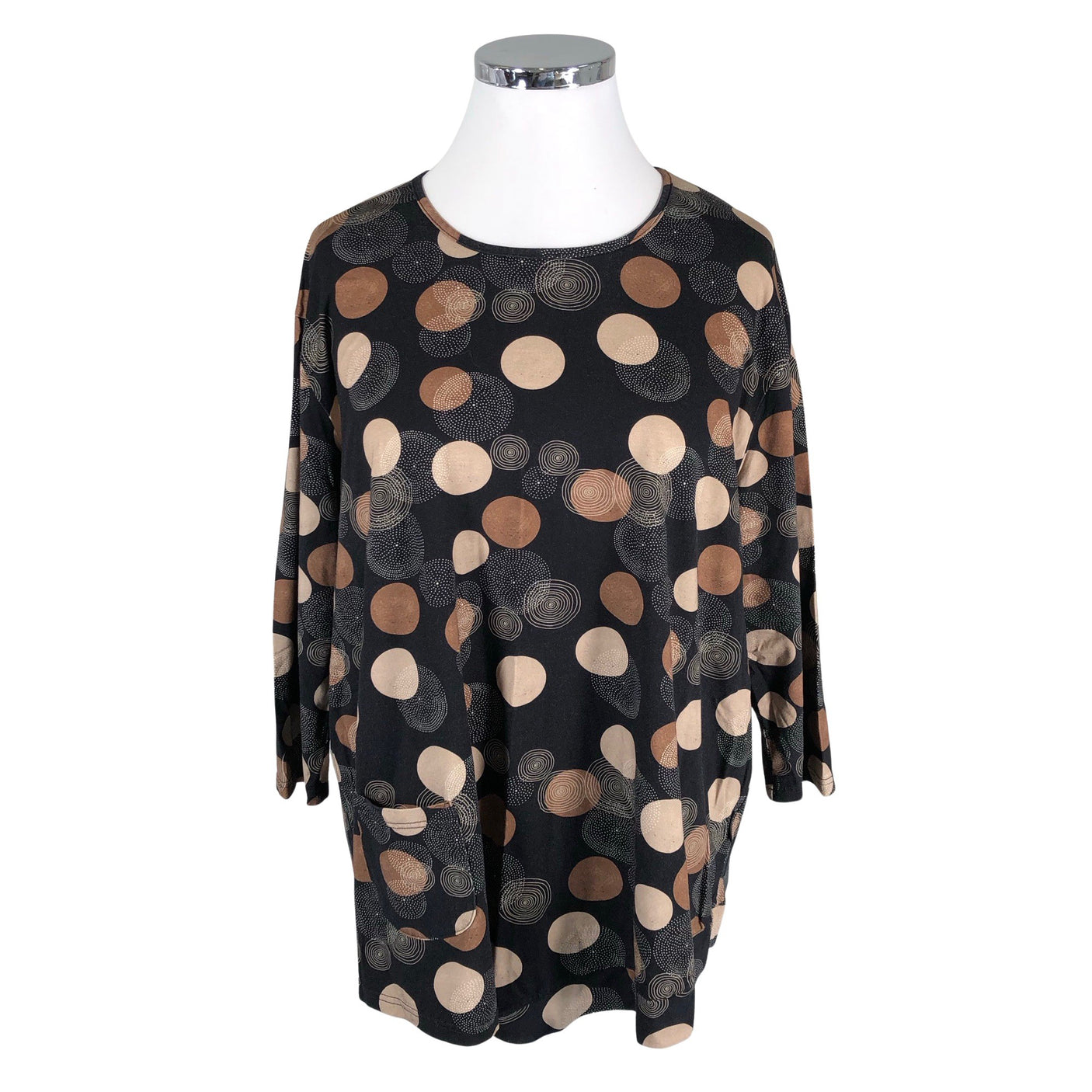 Unisex Pont Neuf - Tricot shirt, size 48 - Black (1)