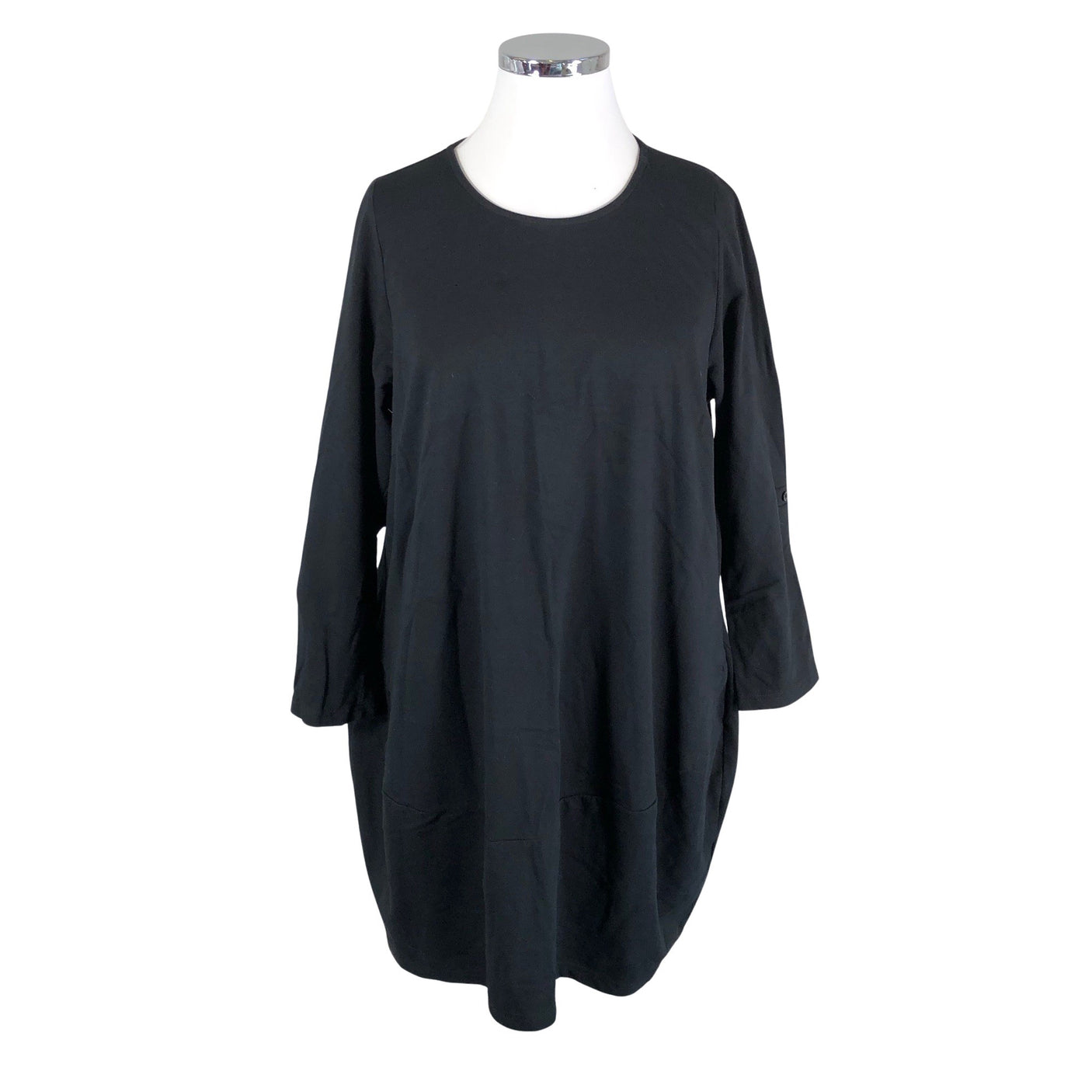 Unisex Zizzi - Sweatshirt tunic, size 46 - Black (1)