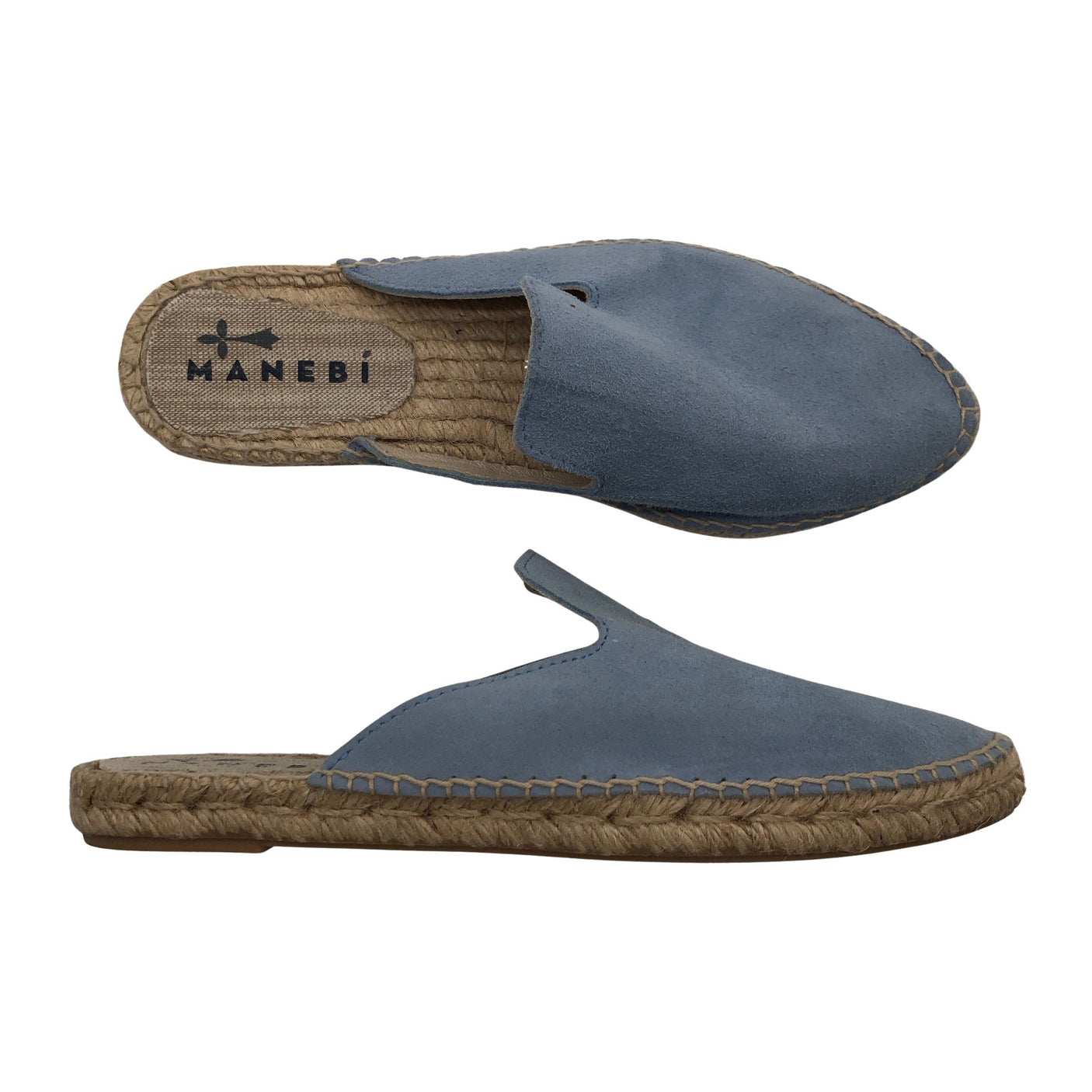 Unisex Manebi - Slip-on shoes, size 39 - Light blue (1)