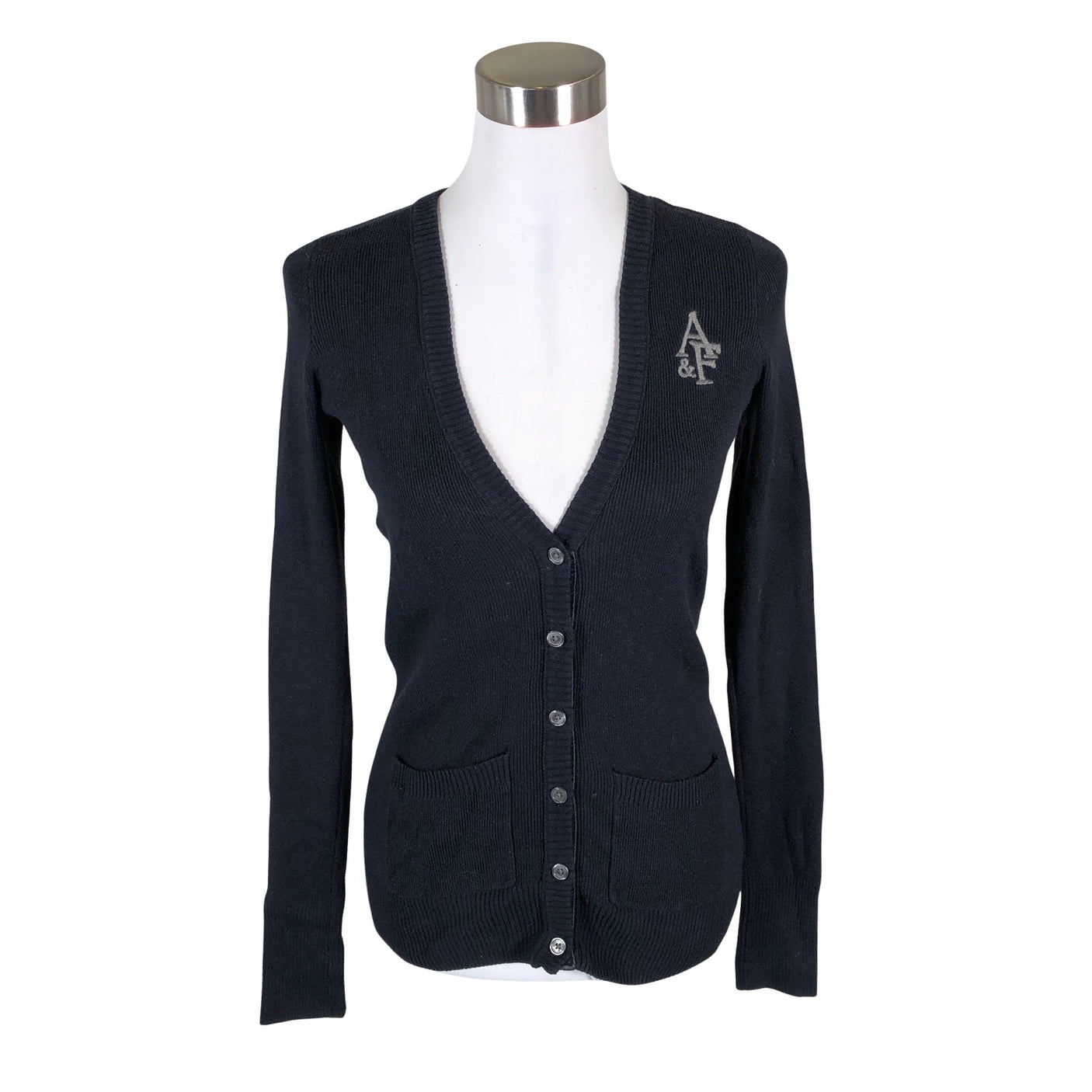 Unisex Abercrombie&Fitch - Cardigan, size 36 - Blue (1)