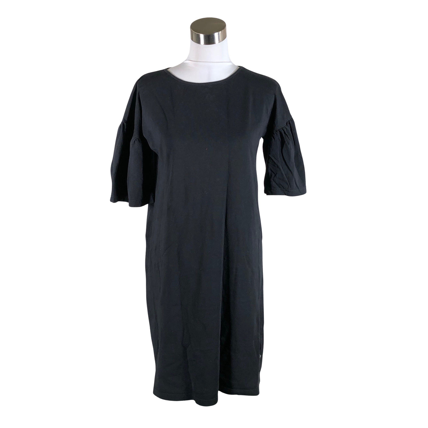 Unisex Papu - Tricot dress, size 36 - Black (1)
