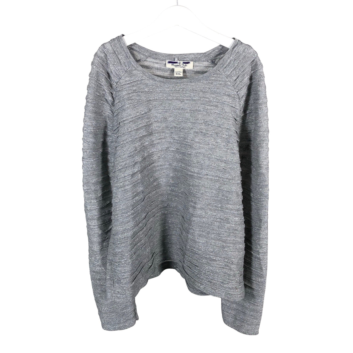 Unisex Massimo Dutti - Tricot shirt, size 146 - 152 - Gray (1)