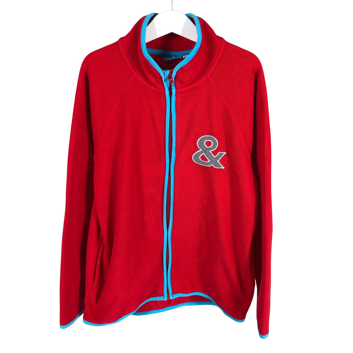 Unisex me&i - Fleece jacket, size 146 - 152 - Red (1)