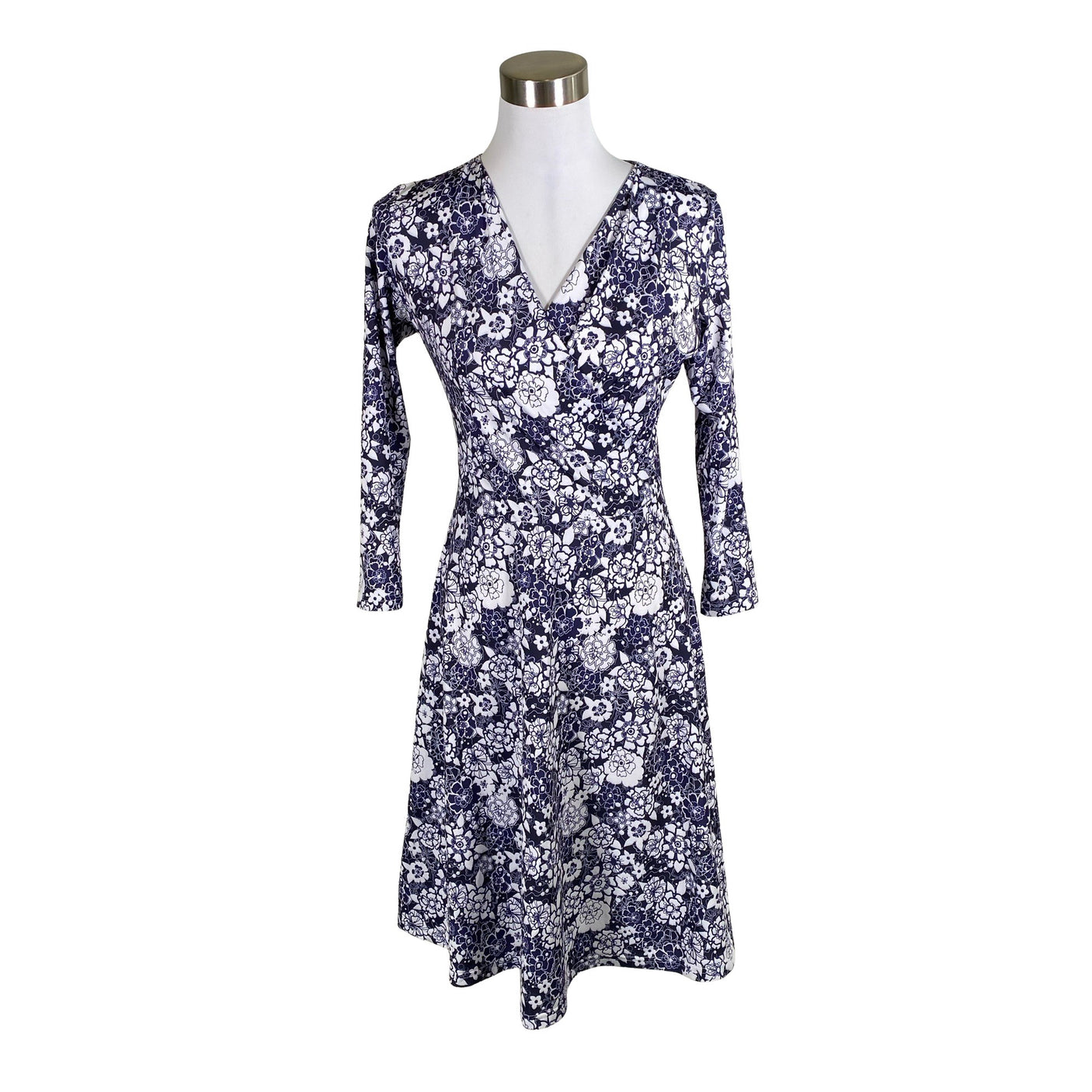 Unisex Doppwoman - Tricot dress, size 36 - Blue (1)