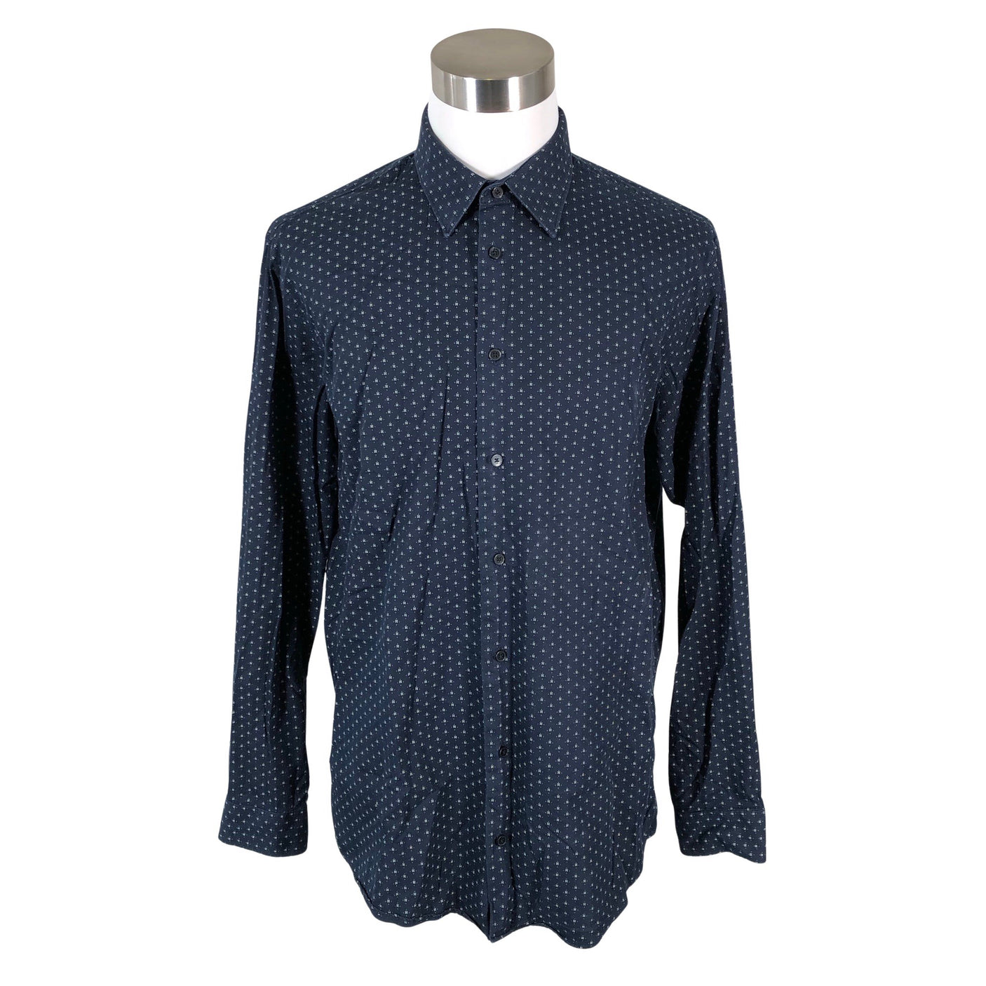 Unisex Selected - Collared shirt, size XXL - Blue (1)