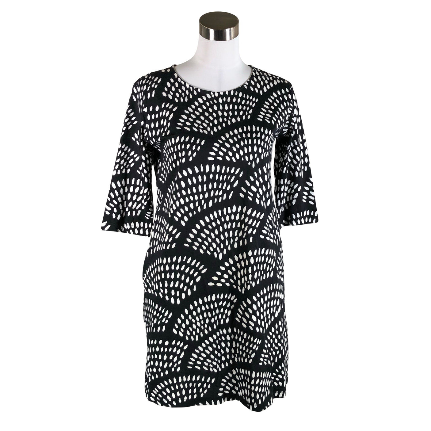 Unisex Marimekko - Tricot dress, size 36 - Black (1)