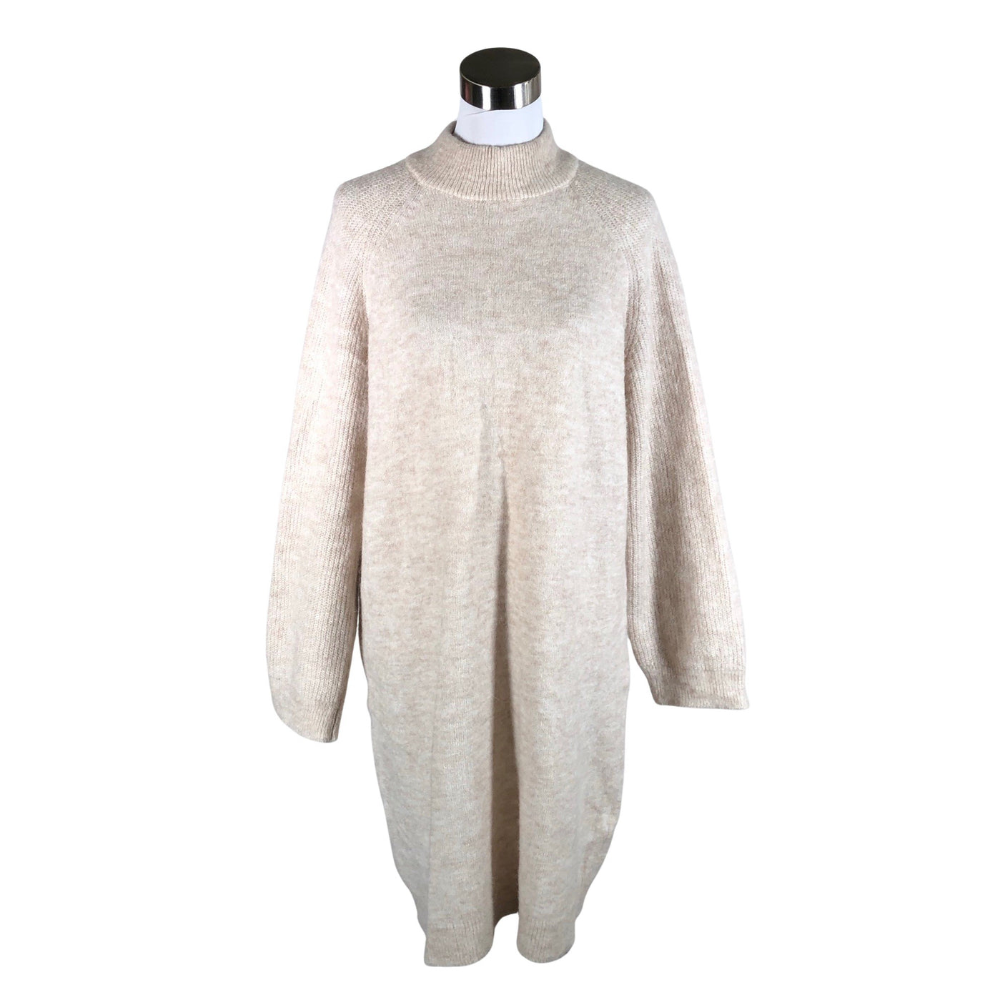 Unisex Selected - Knit dress, size 40 - Beige (1)