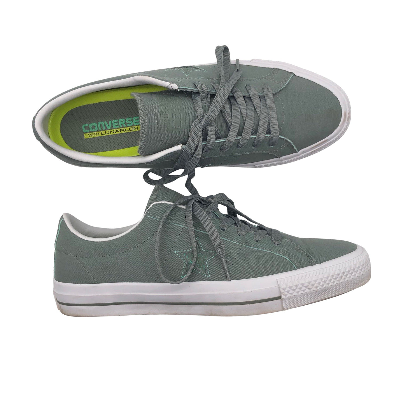 Unisex Converse - Casual sneakers, size XXS - Green (1)