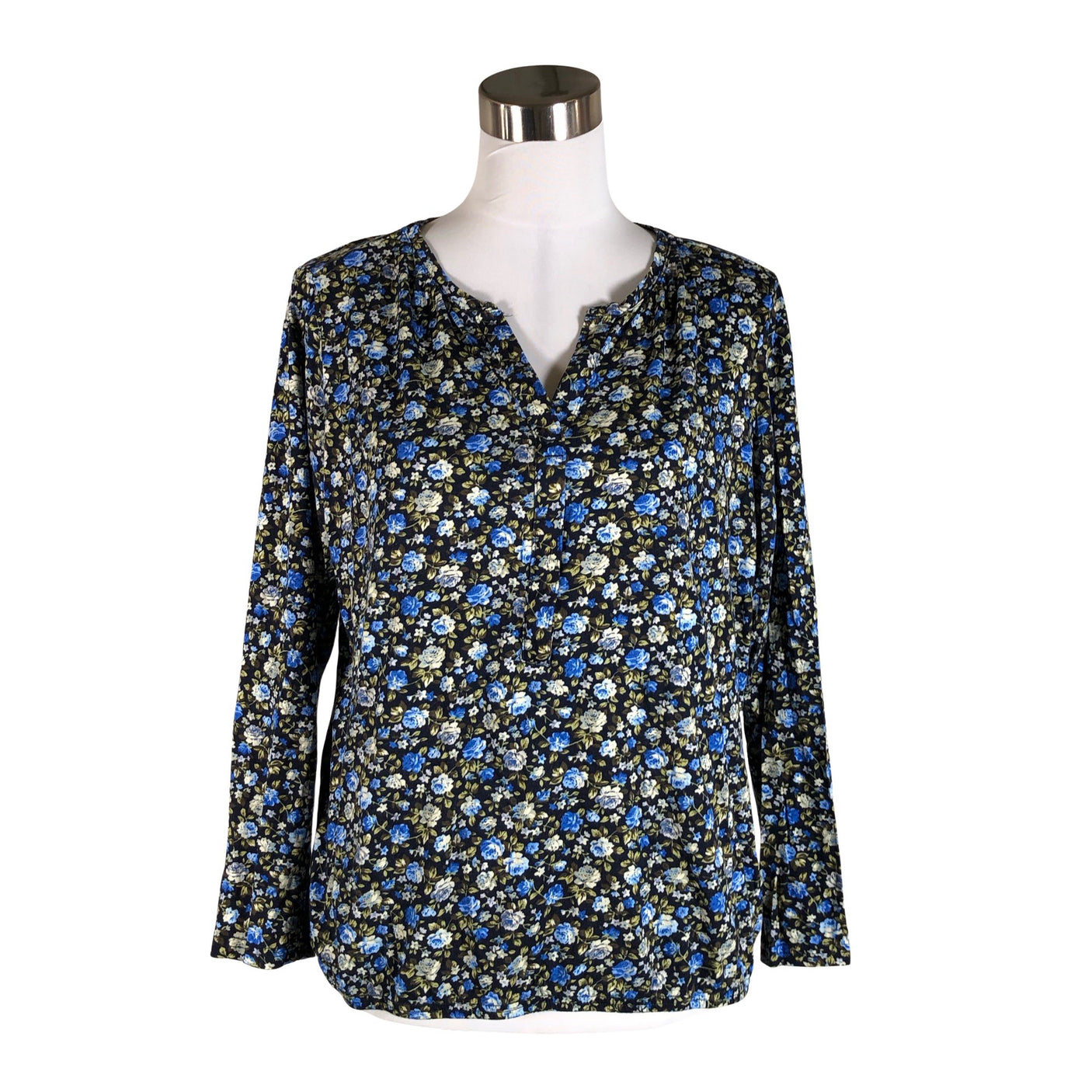 Unisex Soyaconcept - Tricot shirt, size 40 - Blue (1)