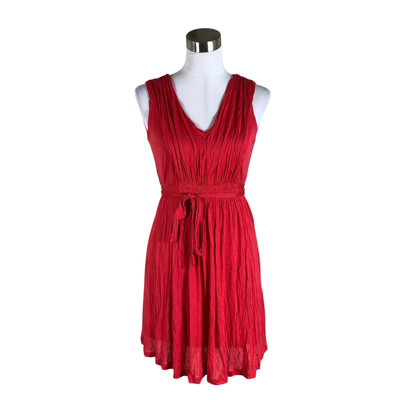 Unisex Massimo Dutti - Tricot dress, size 36 - Red (1)