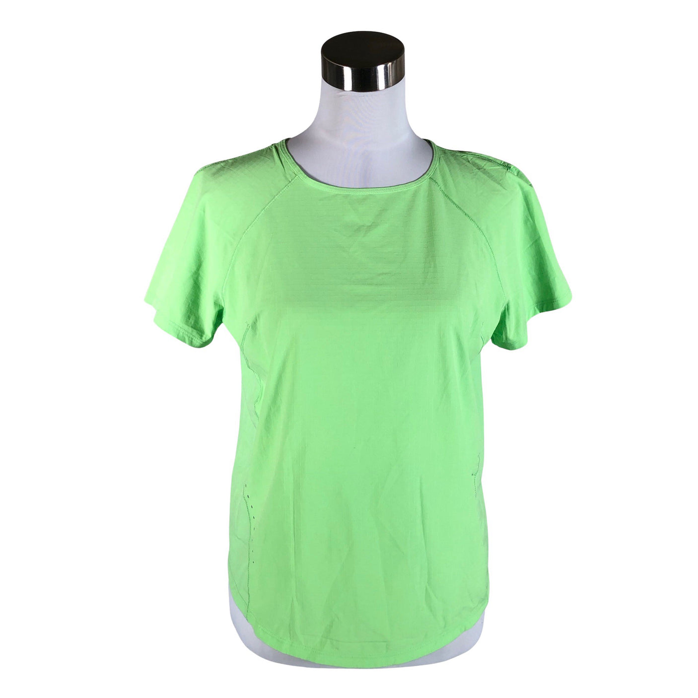 Unisex Lululemon - Sports shirt, short sleeve, size 36 - Green (1)