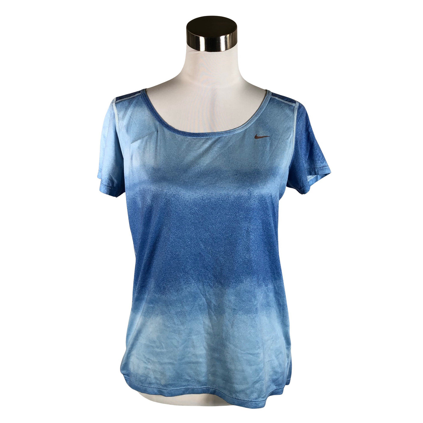 Unisex Nike - Sports shirt, short sleeve, size 38 - Blue (1)