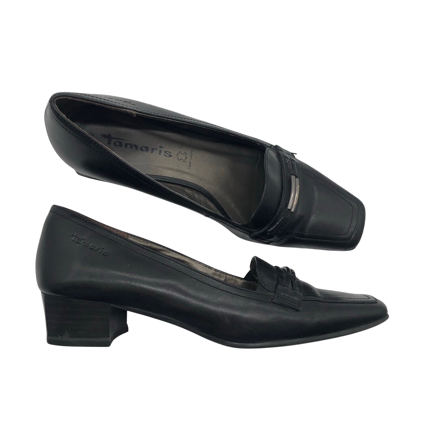 Unisex Tamaris - High heels, size 38 - Black (1)