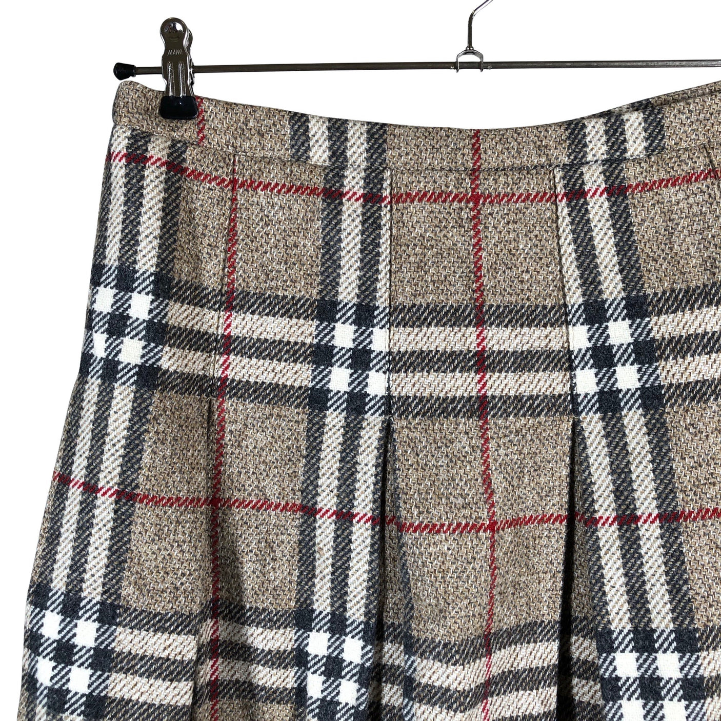 Unisex Burberry - Pleated skirt, size 40 - Brown (3)