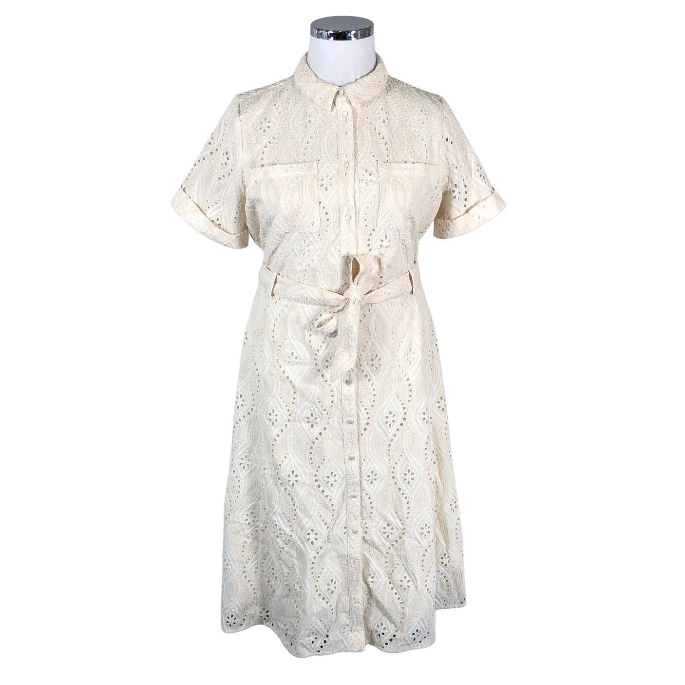 Unisex Sézane - Dress, size 44 - Beige (1)