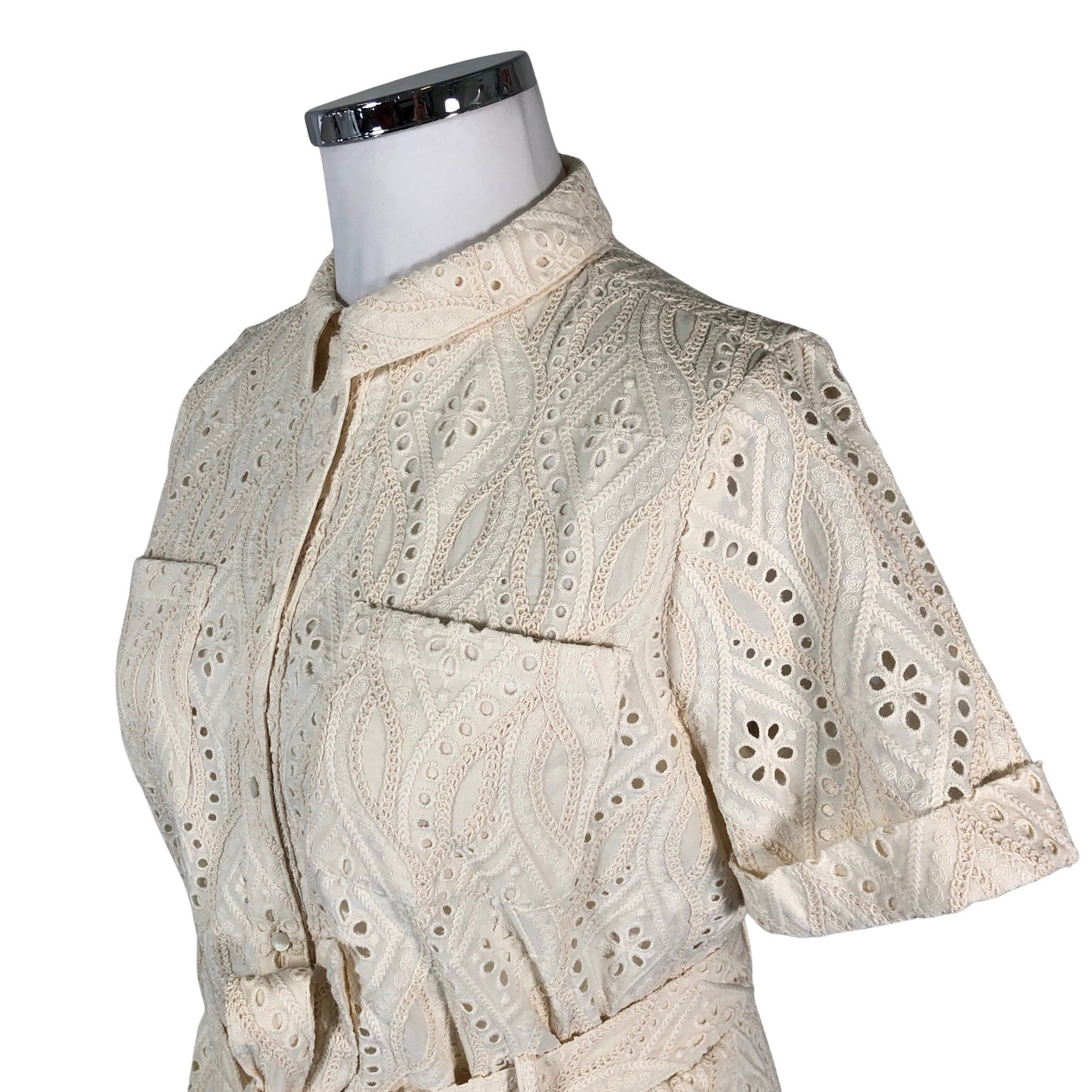 Unisex Sézane - Dress, size 44 - Beige (3)