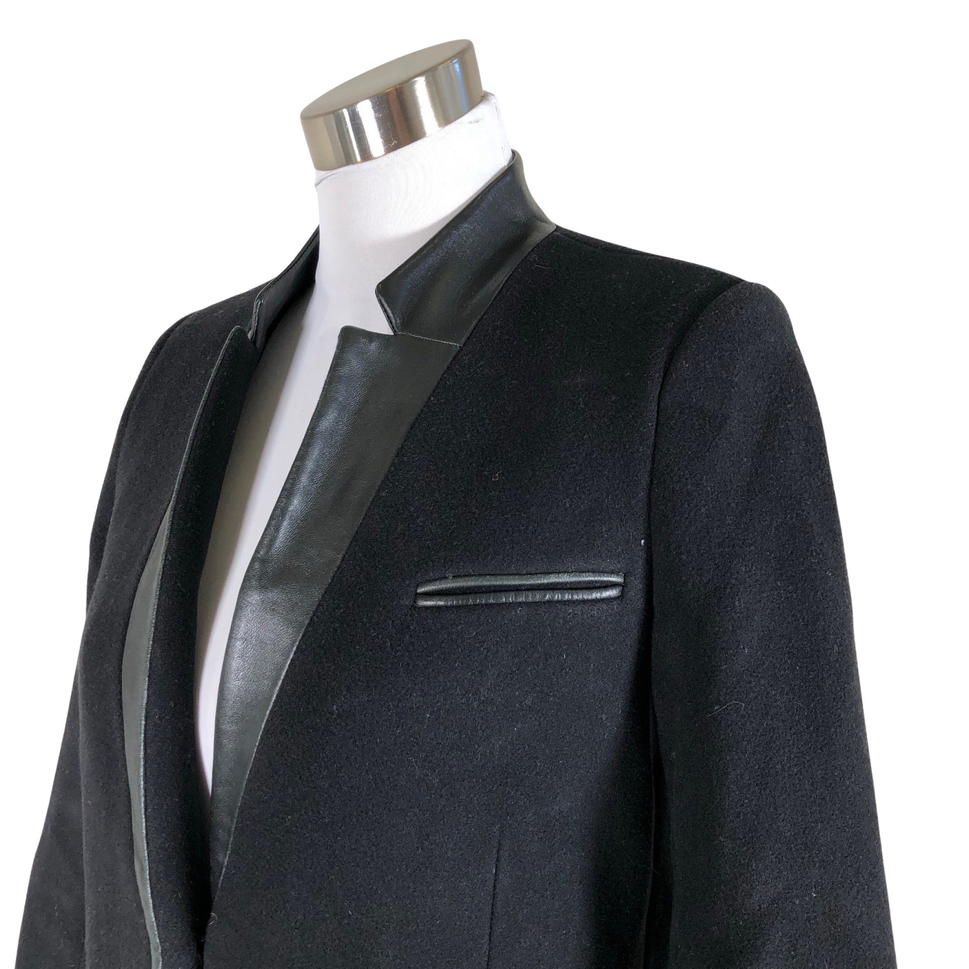 Unisex The Kooples - Wool coat, size 36 - Black (3)