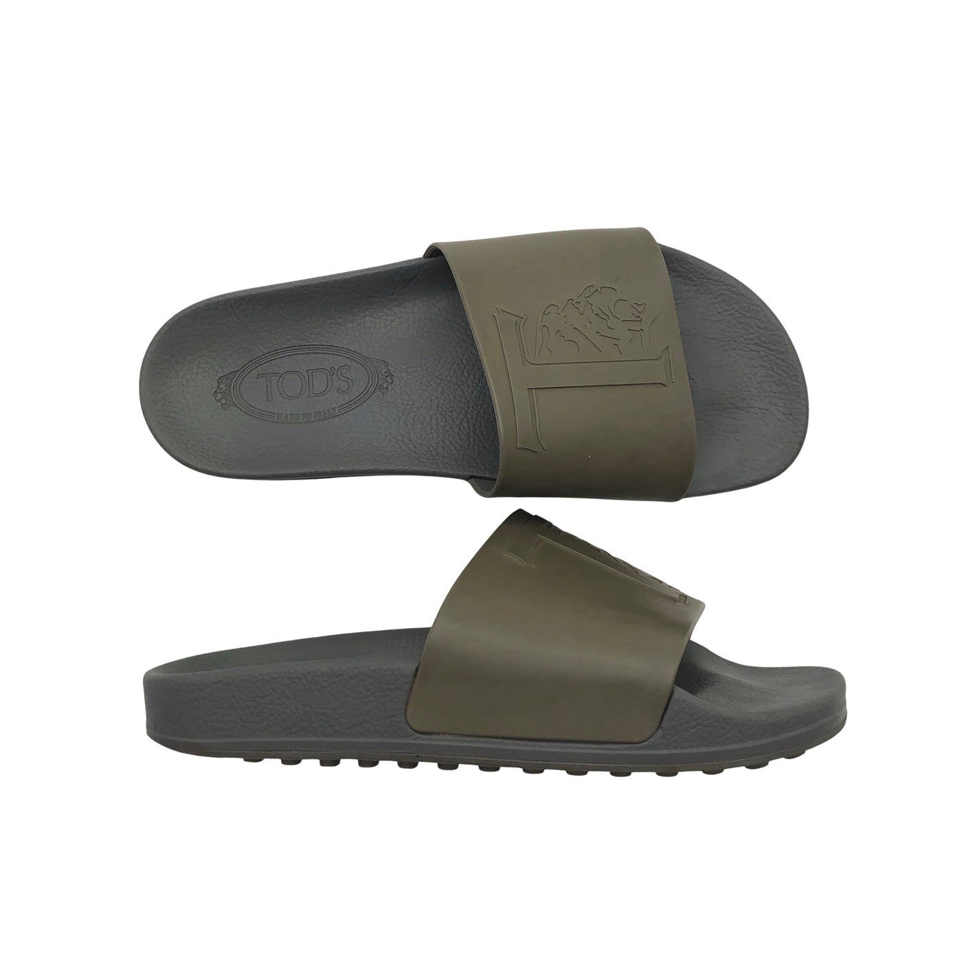 Unisex Tod's - Beach sandals, size 41 - Gray (1)