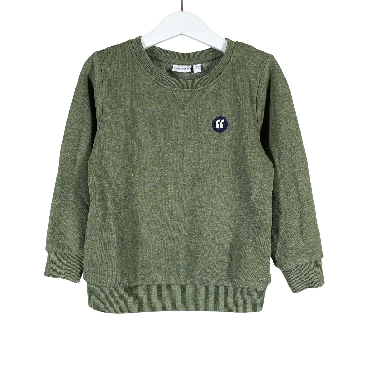 Unisex Name It - Sweatshirt, size 98 - 104 - Green (1)