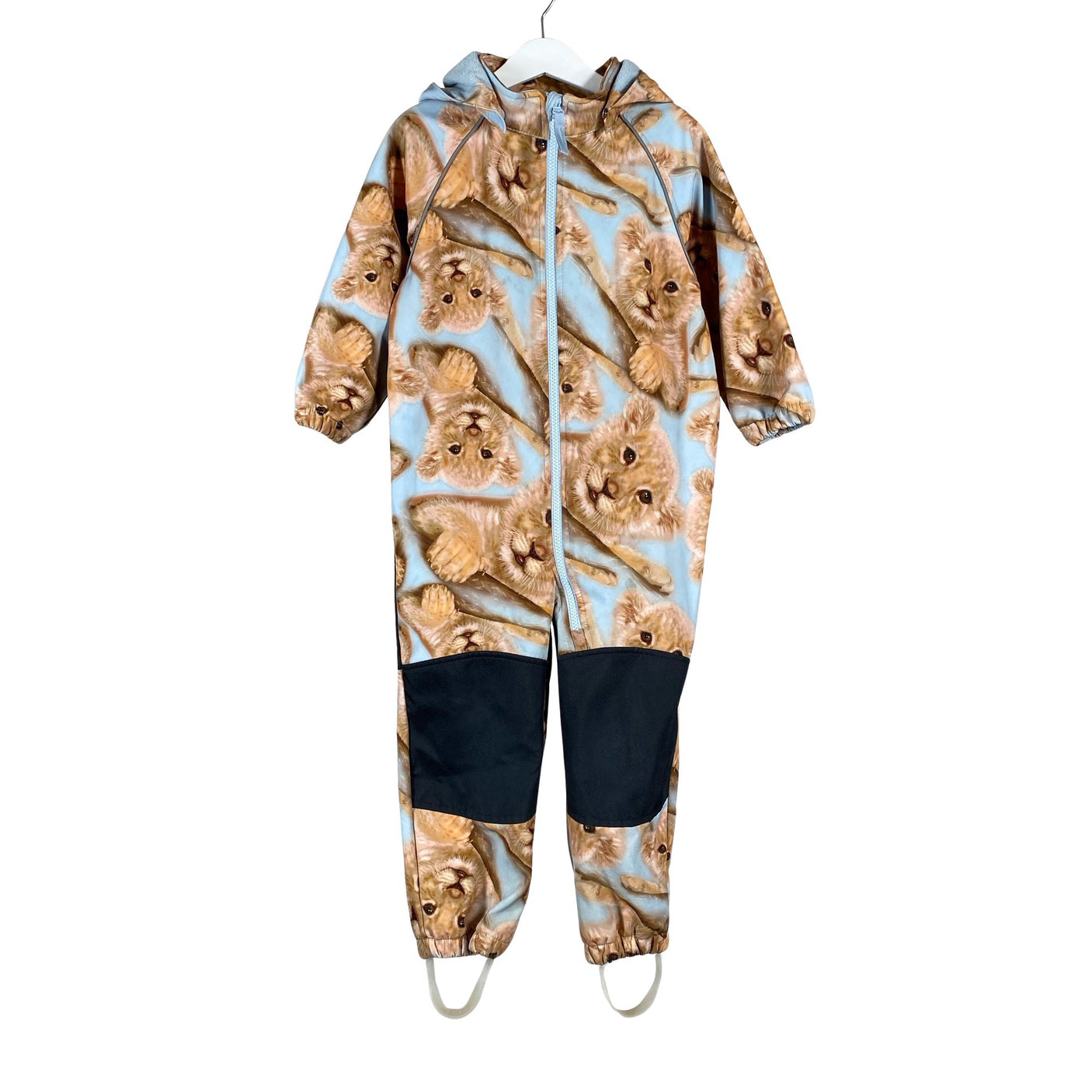 Unisex Name It - Soft shell jumpsuit, size 92 - 98 - Light blue (1)