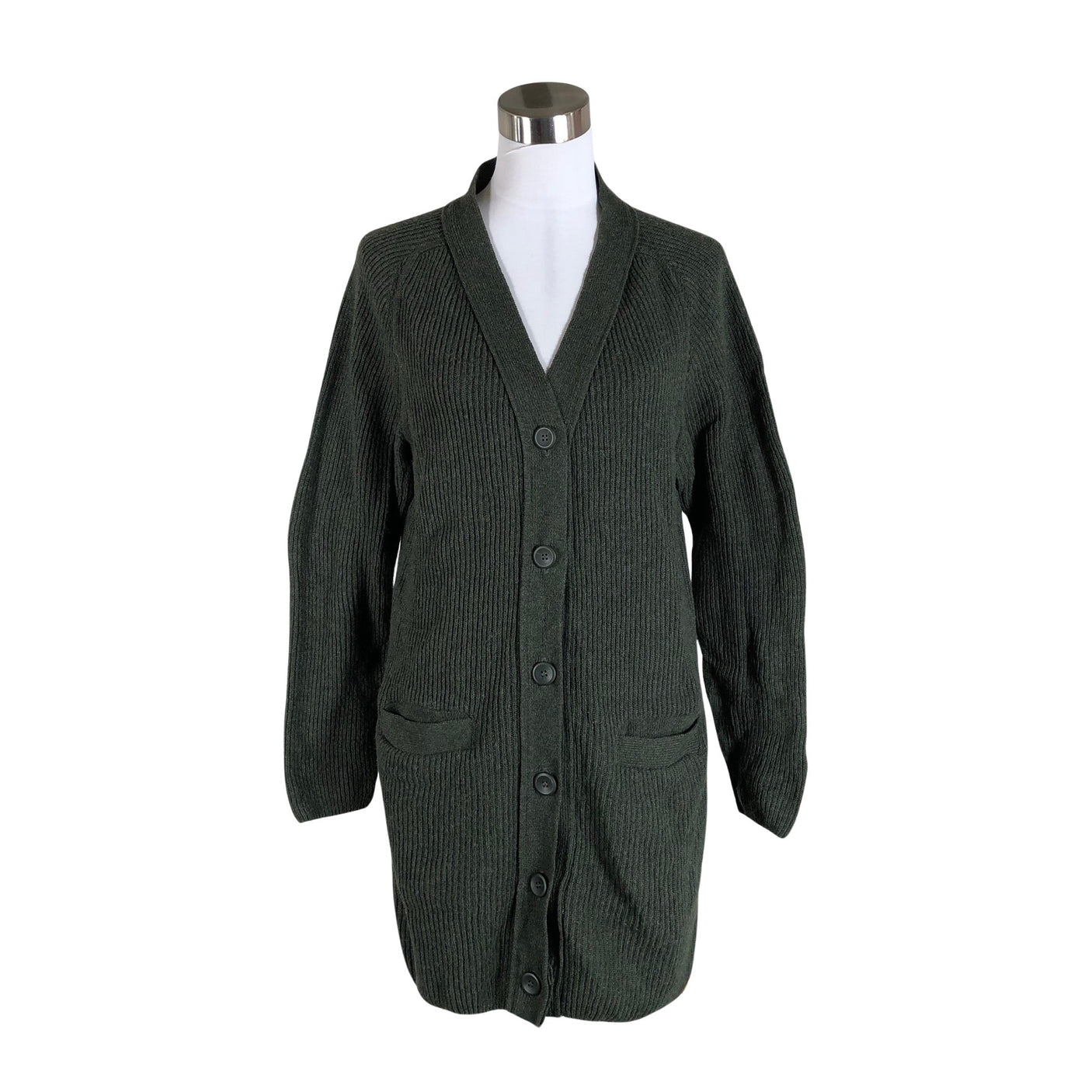 Unisex Pura Finland - Cardigan, size 34 - Green (1)