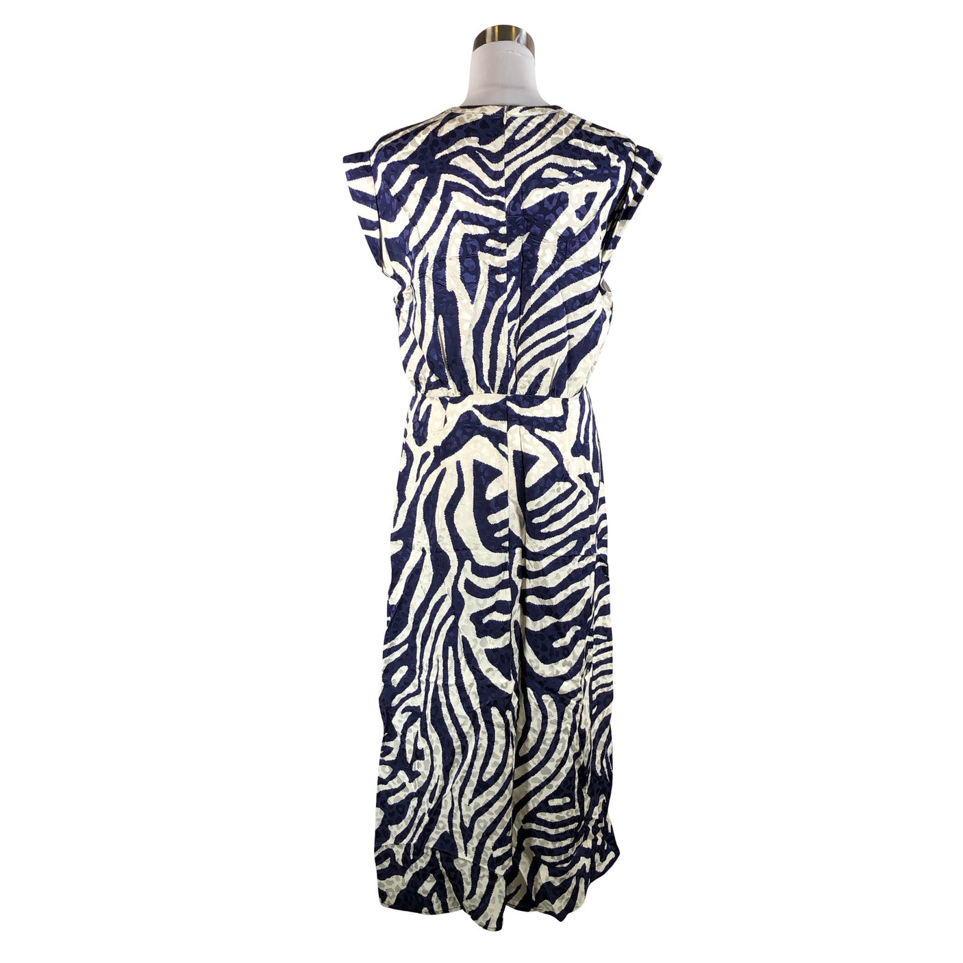 Unisex Essentiel Antwerp - Schiffon dress, size 40 - Blue (3)