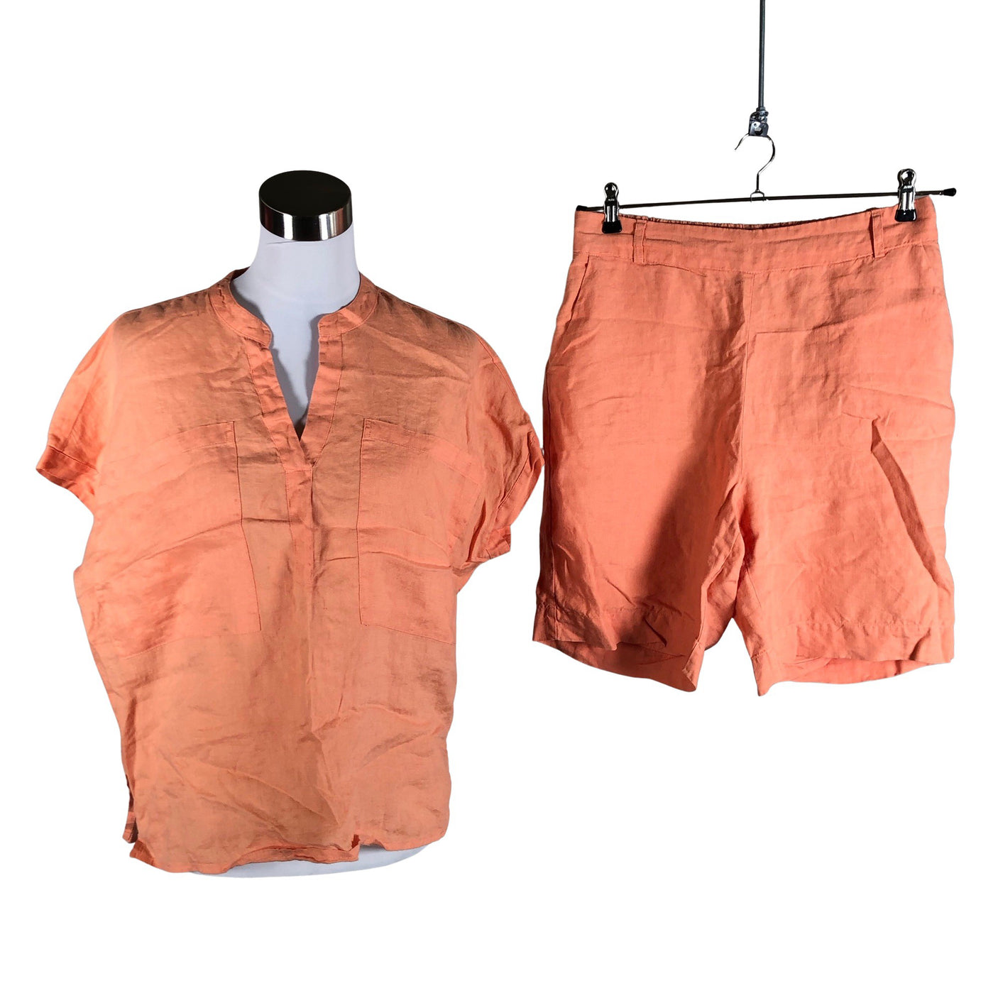 Unisex Nanso - Short-sleeved blouse, size 36 - Orange (1)