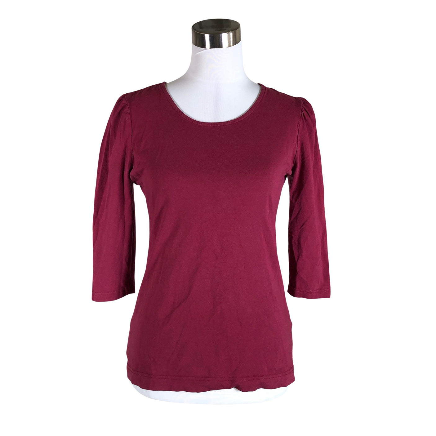 Unisex NOSH - Tricot shirt, size 34 - Wine red (1)