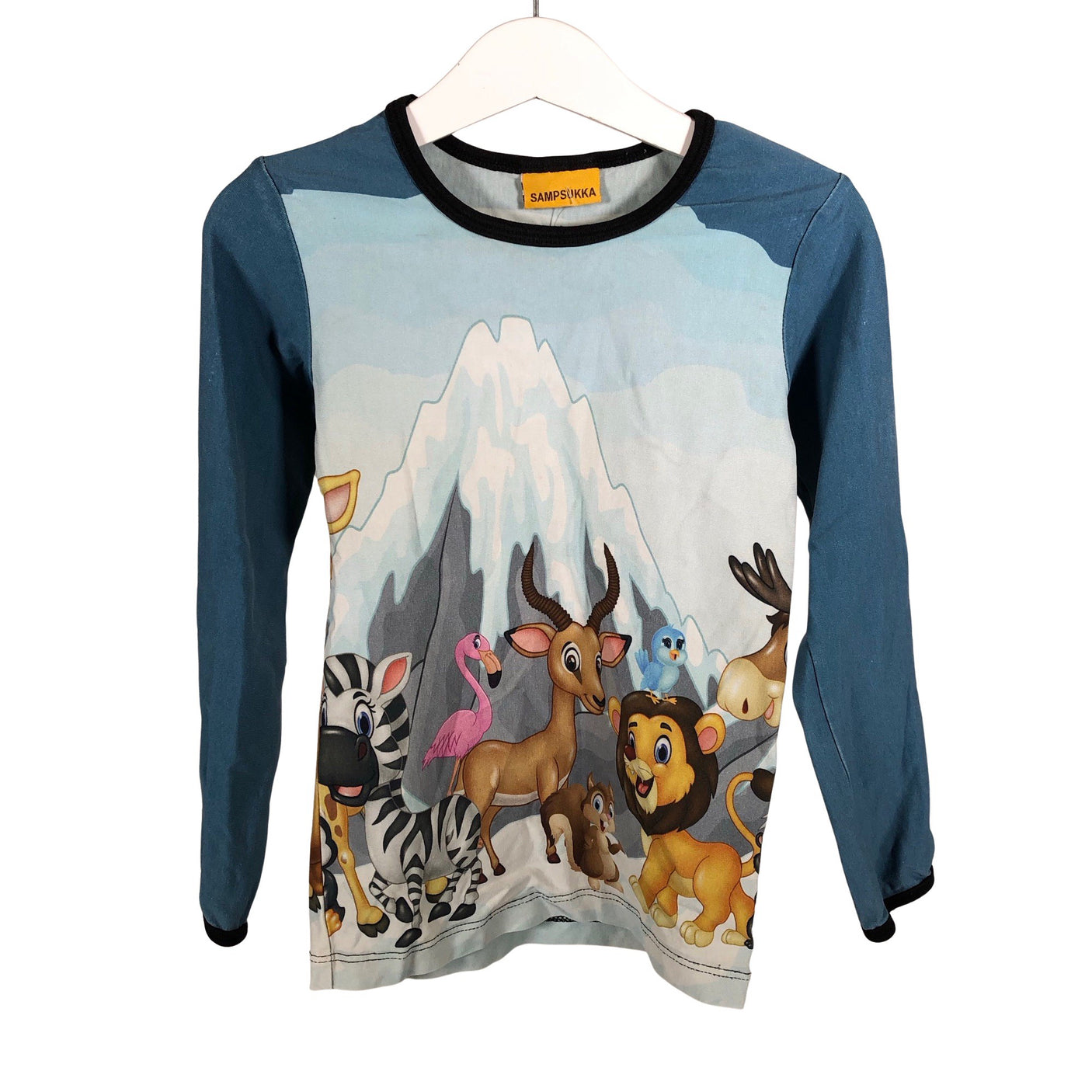 Unisex Sampsukka - Tricot shirt, size 104 - 110 - Light blue (1)