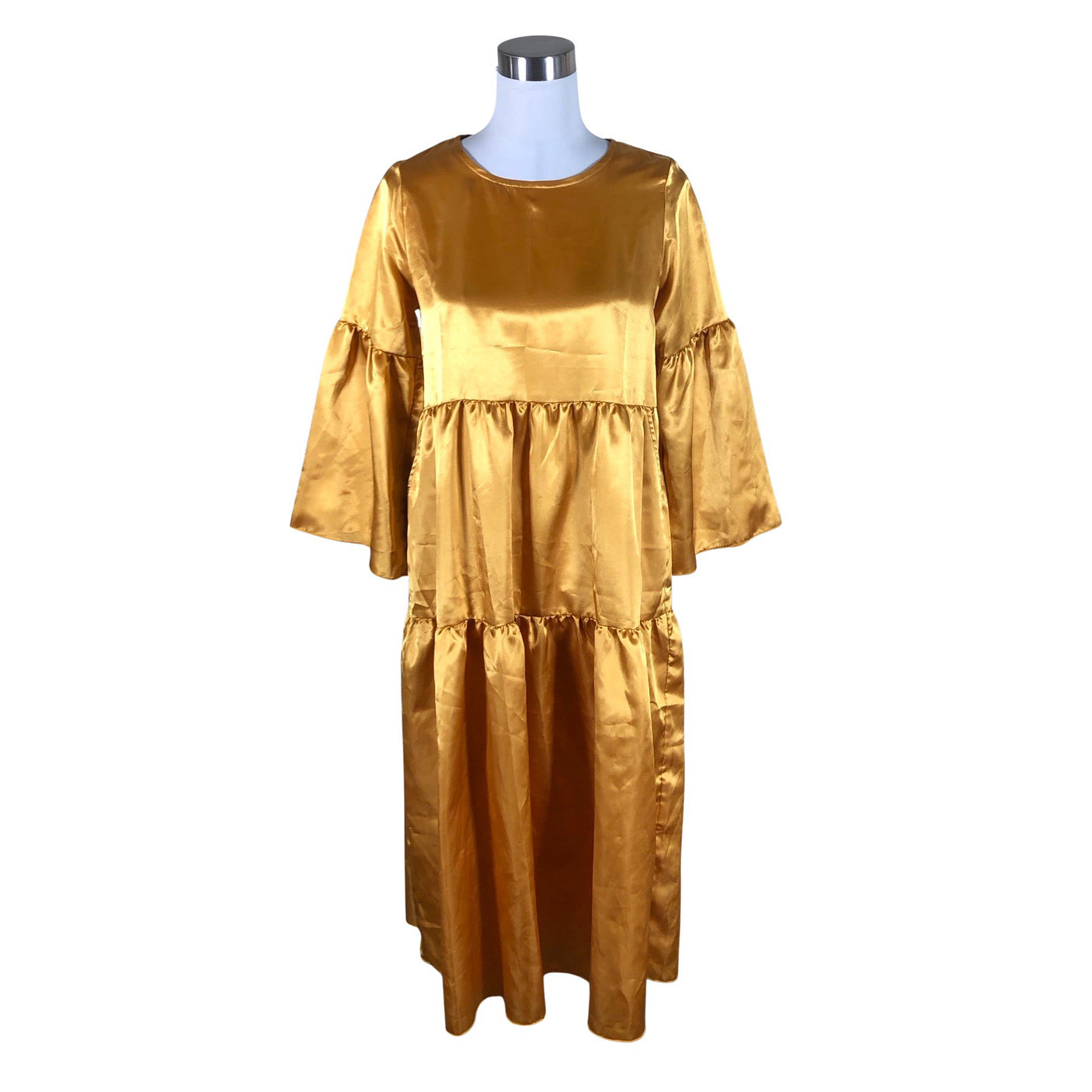 Unisex Wimma - Schiffon dress, size 36 - Yellow (1)