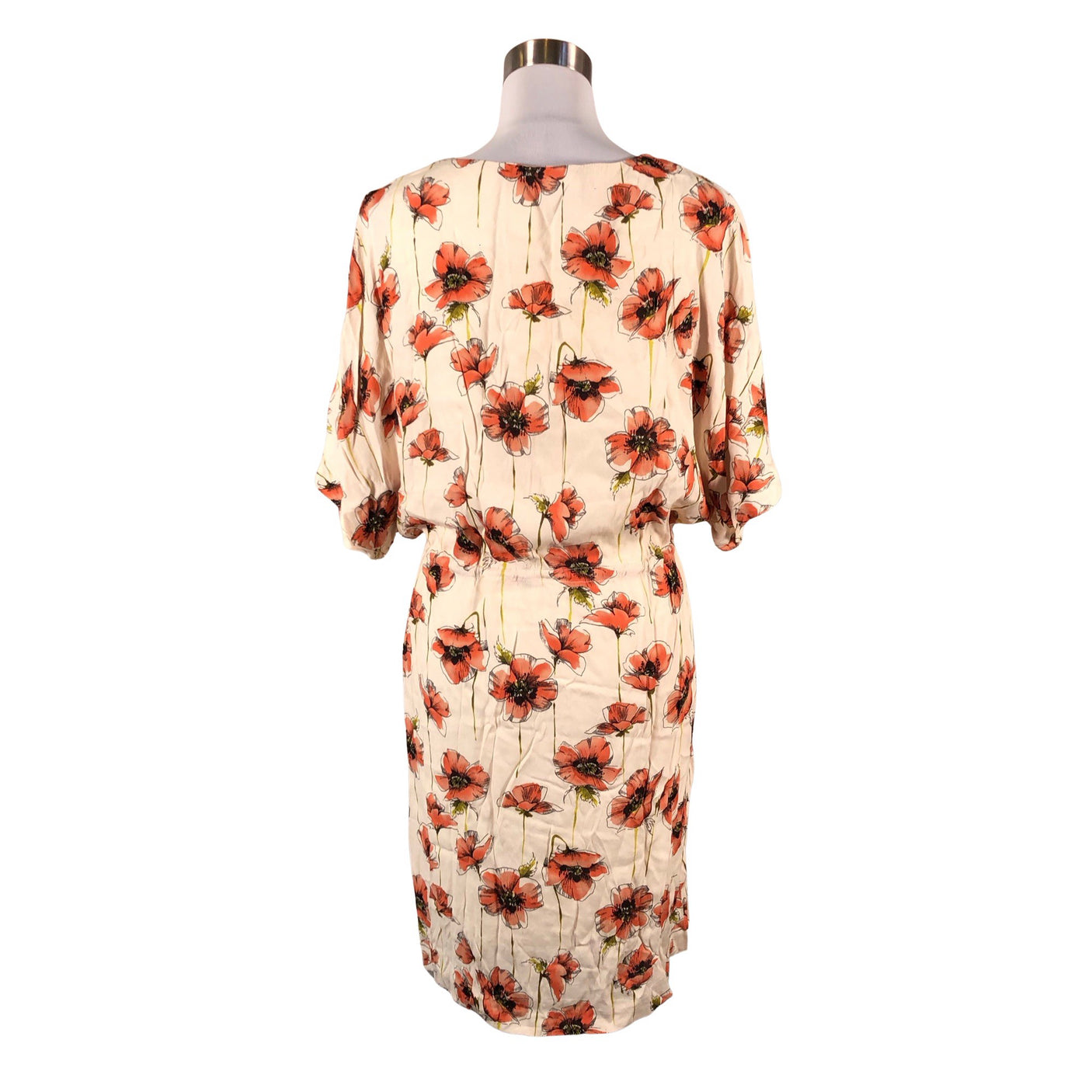 Unisex Mos Mosh - Schiffon dress, size 40 - Natural white (3)