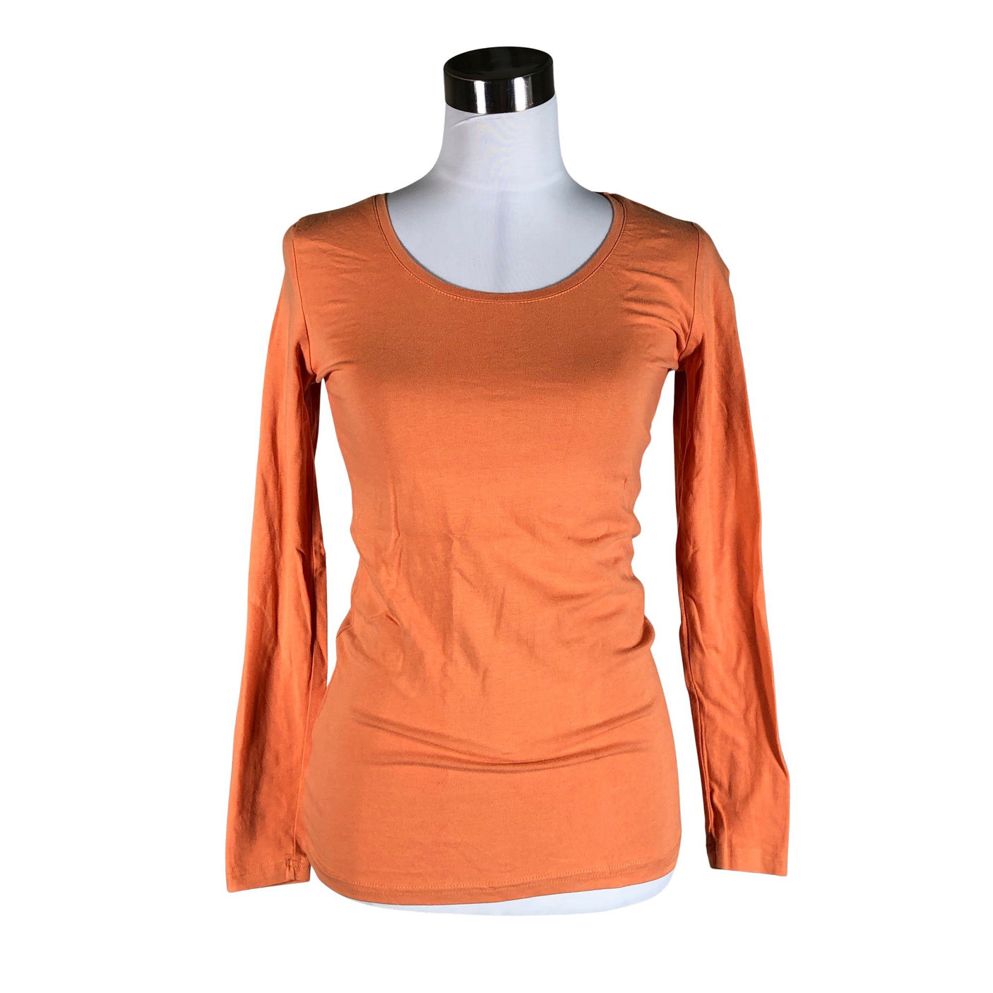 Unisex Noa Noa - Tricot shirt, size 38 - Orange (1)