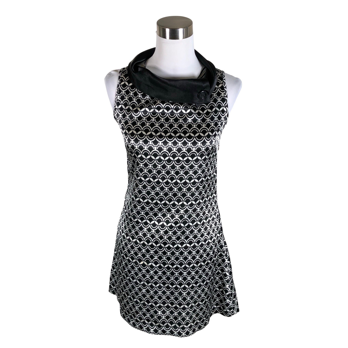 Unisex KDK London - Schiffon dress, size 36 - Black (1)