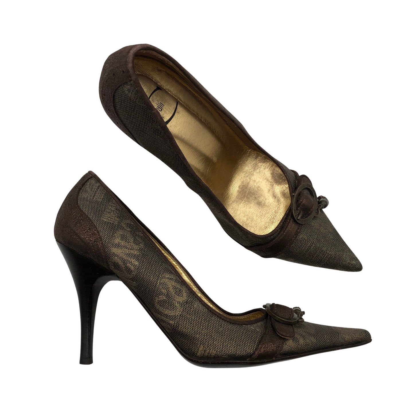 Unisex Just Cavalli - High heels, size 38 - Brown (1)