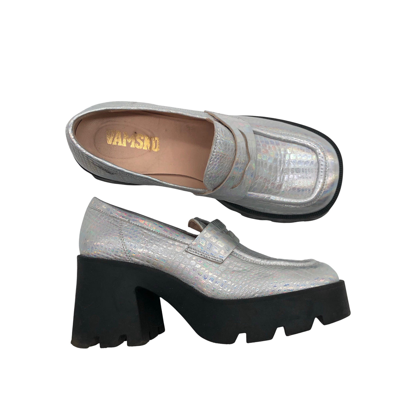 Unisex Vamsko - Walking shoes, size 39 - Silver (1)