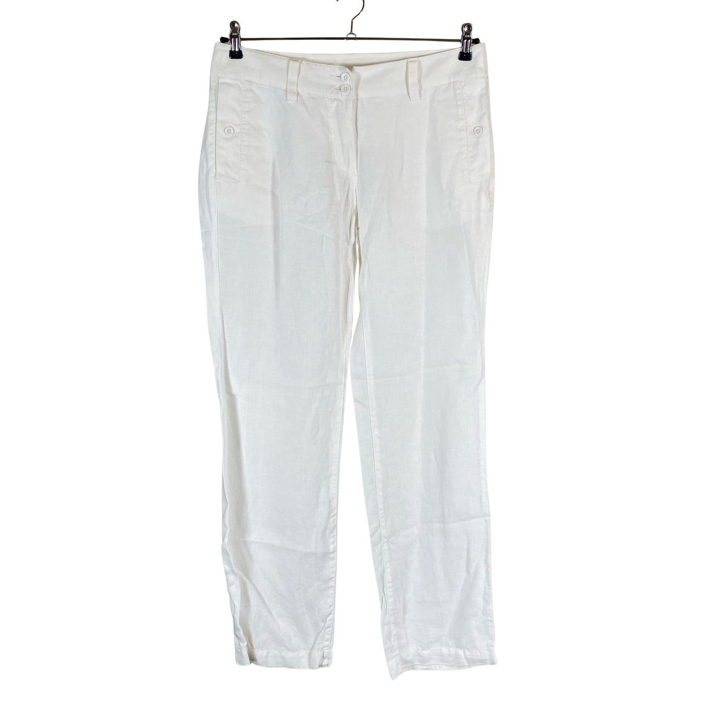 Unisex Benetton - Slacks, size 44 - Natural white (1)