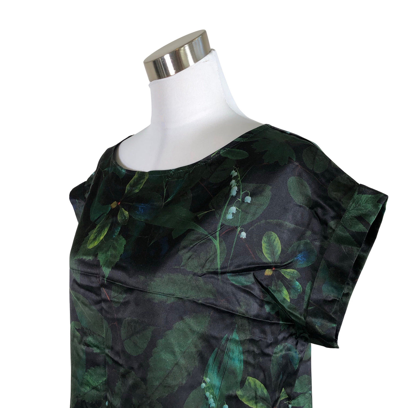 Unisex Uhana Design - Schiffon dress, size 36 - Green (3)