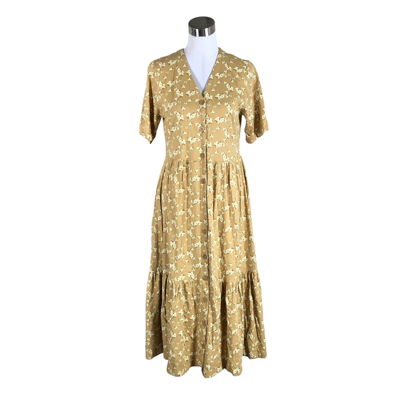Unisex Mainio - Tricot dress, size 38 - Brown (1)